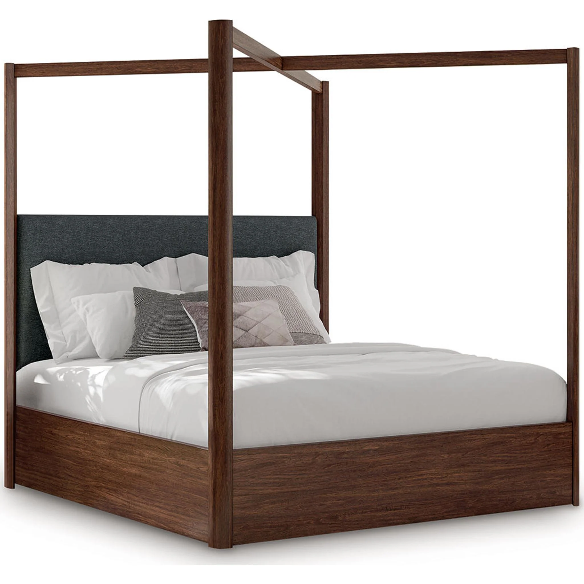Dilenno Canopy Bed - Dark Brown - Image 10