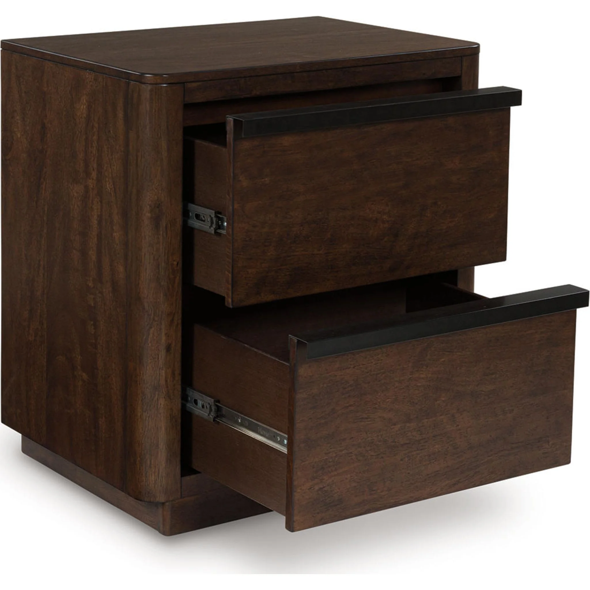 Dilenno Nightstand - Dark Brown - Image 4