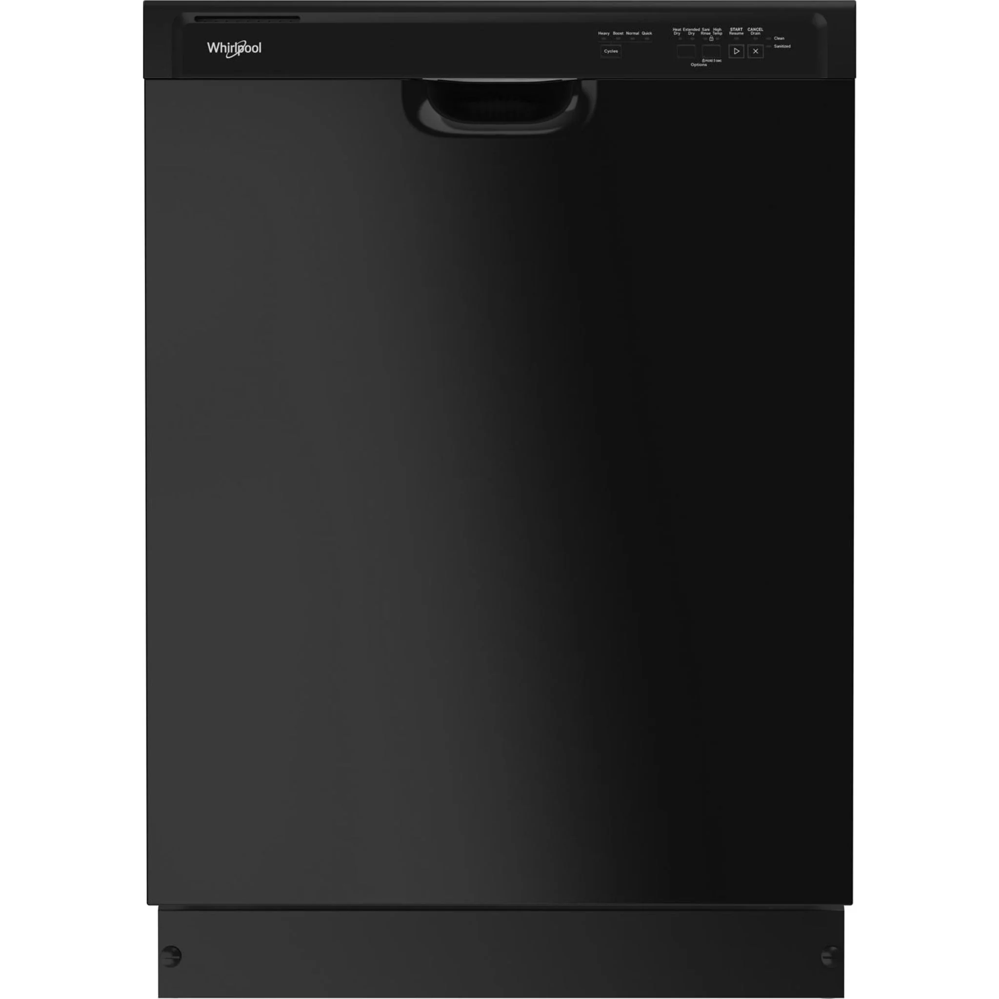 Whirlpool Quiet Dishwasher with Boost Cycle -Black (WDF341PAPB) - Image 2