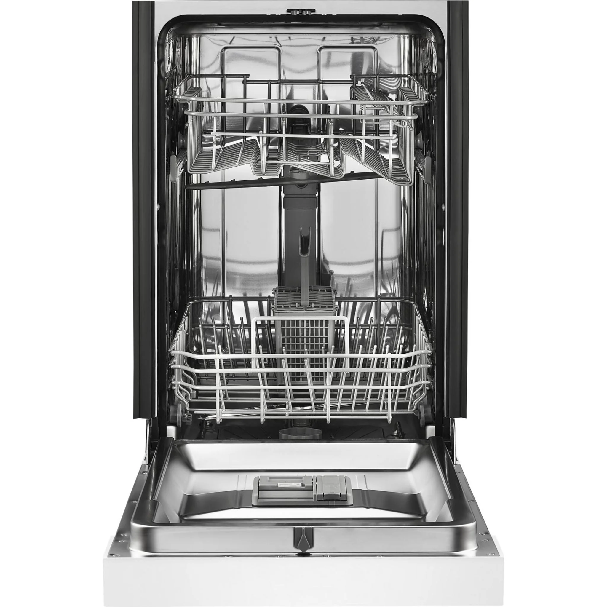 Whirlpool Small-Space Compact Dishwasher with Stainless Steel Tub -White (WDPS5118PW) - Image 8
