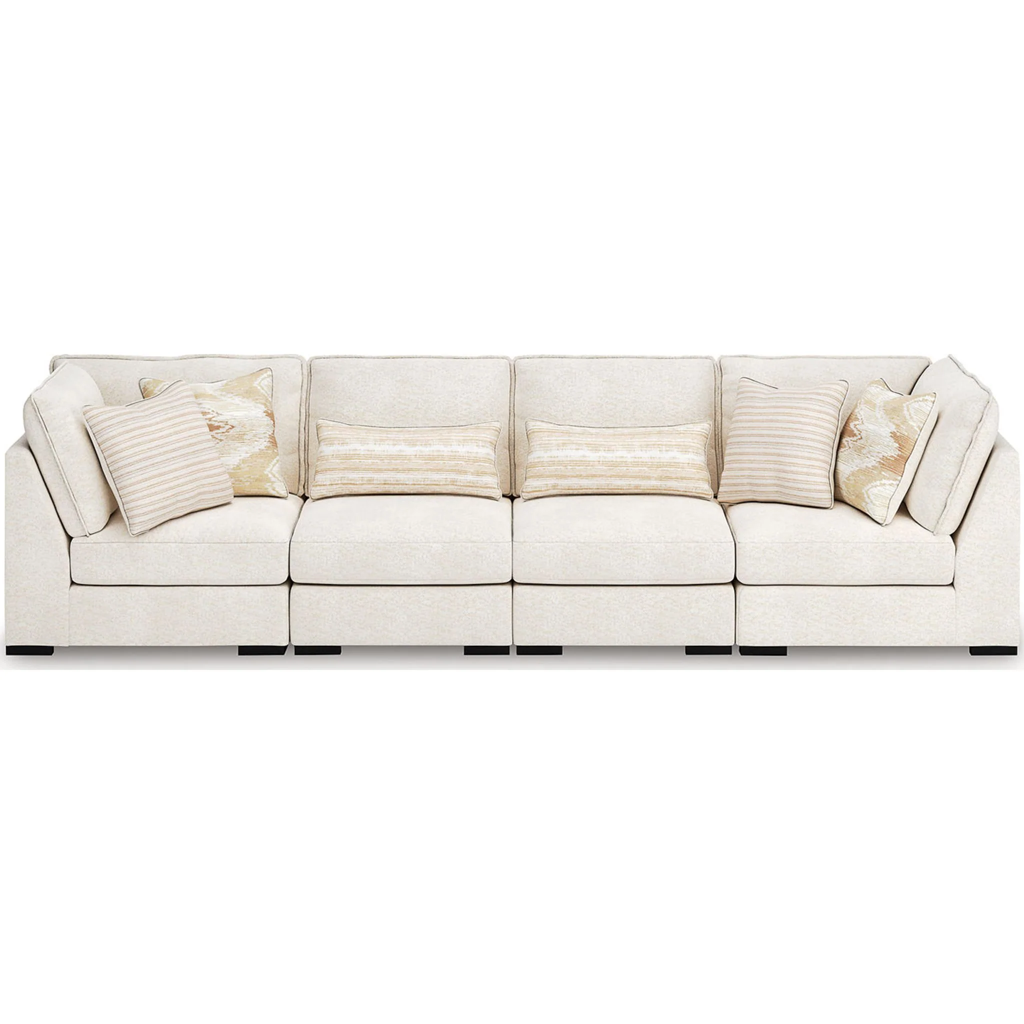 Donelson Creek 4 Piece Sectional - Vanilla - Image 2