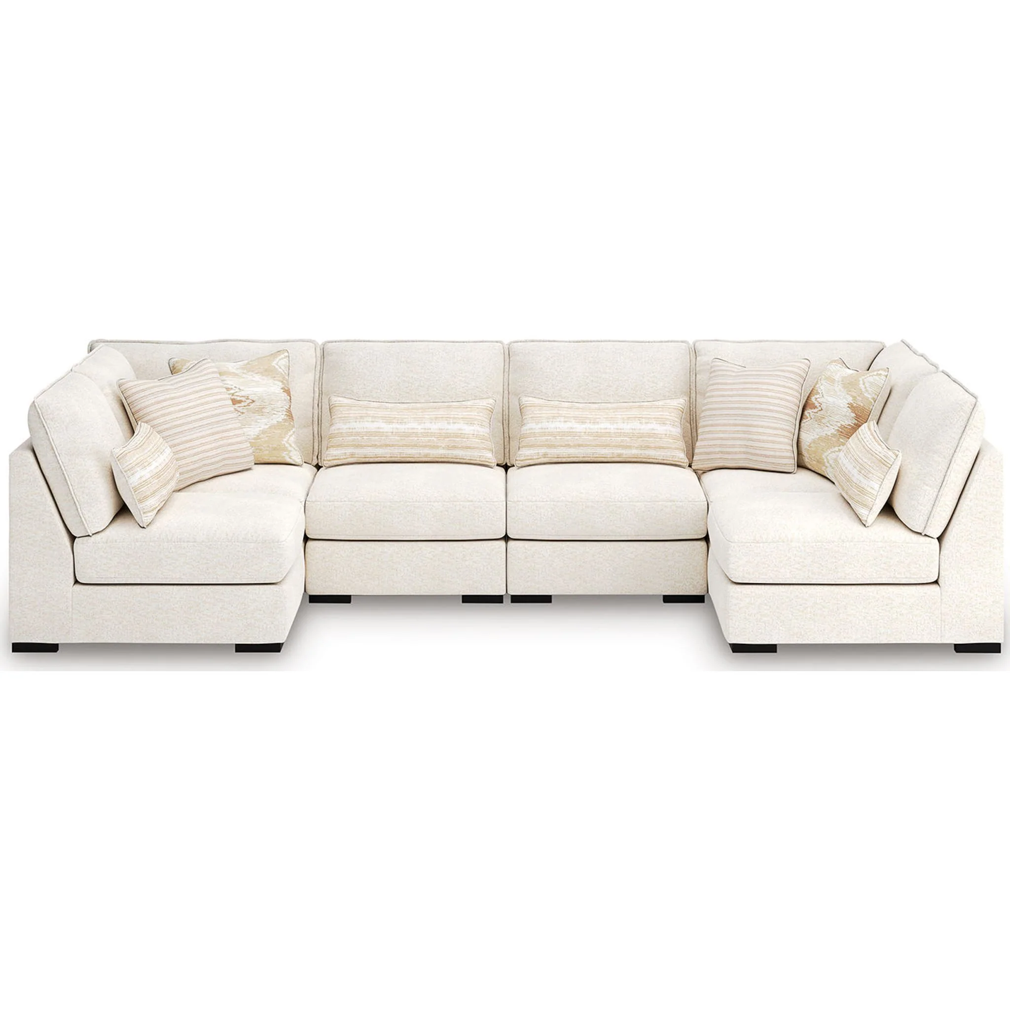 Donelson Creek 6 Piece Sectional - Vanilla - Image 2