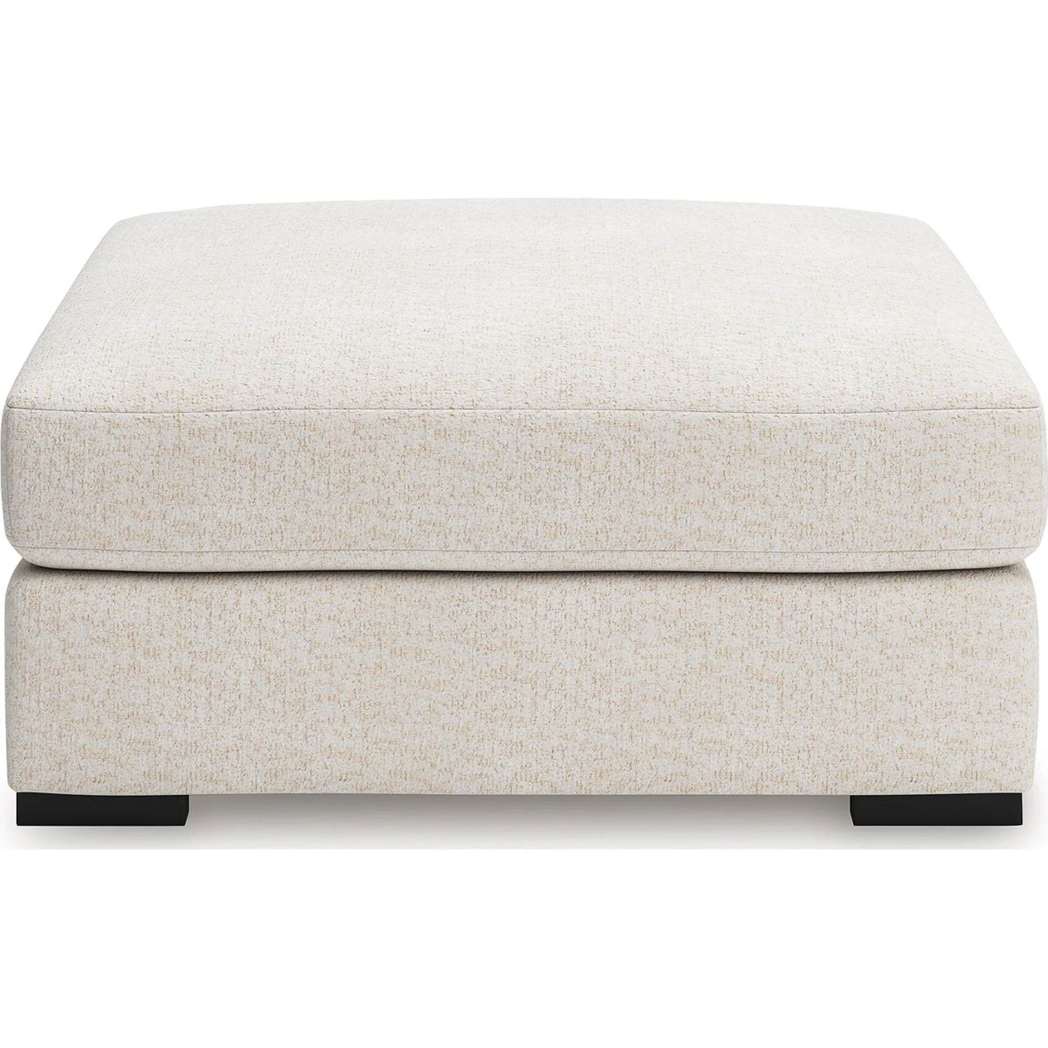 Donelson Creek Oversized Accent Ottoman - Vanilla - Image 4