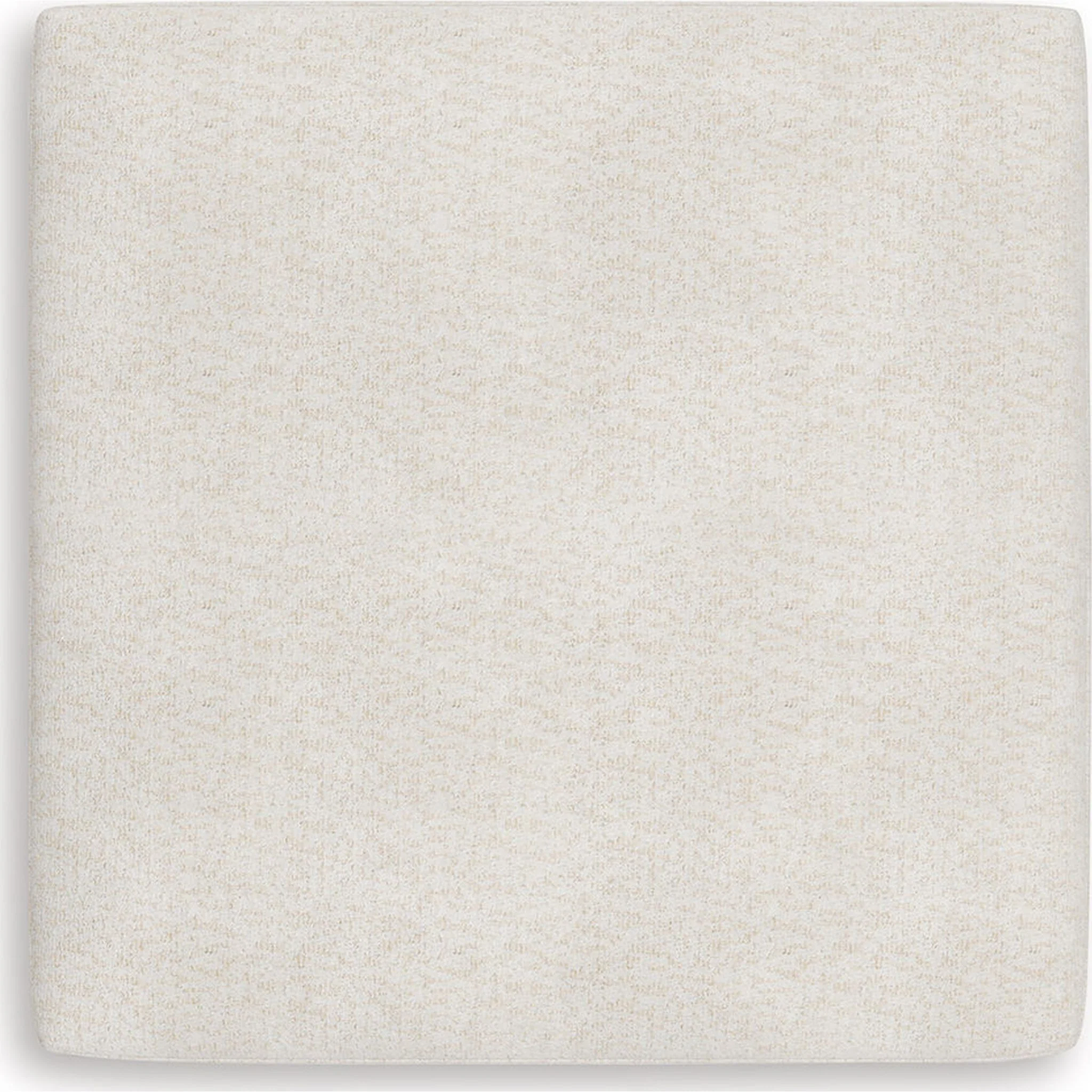 Donelson Creek Oversized Accent Ottoman - Vanilla - Image 5