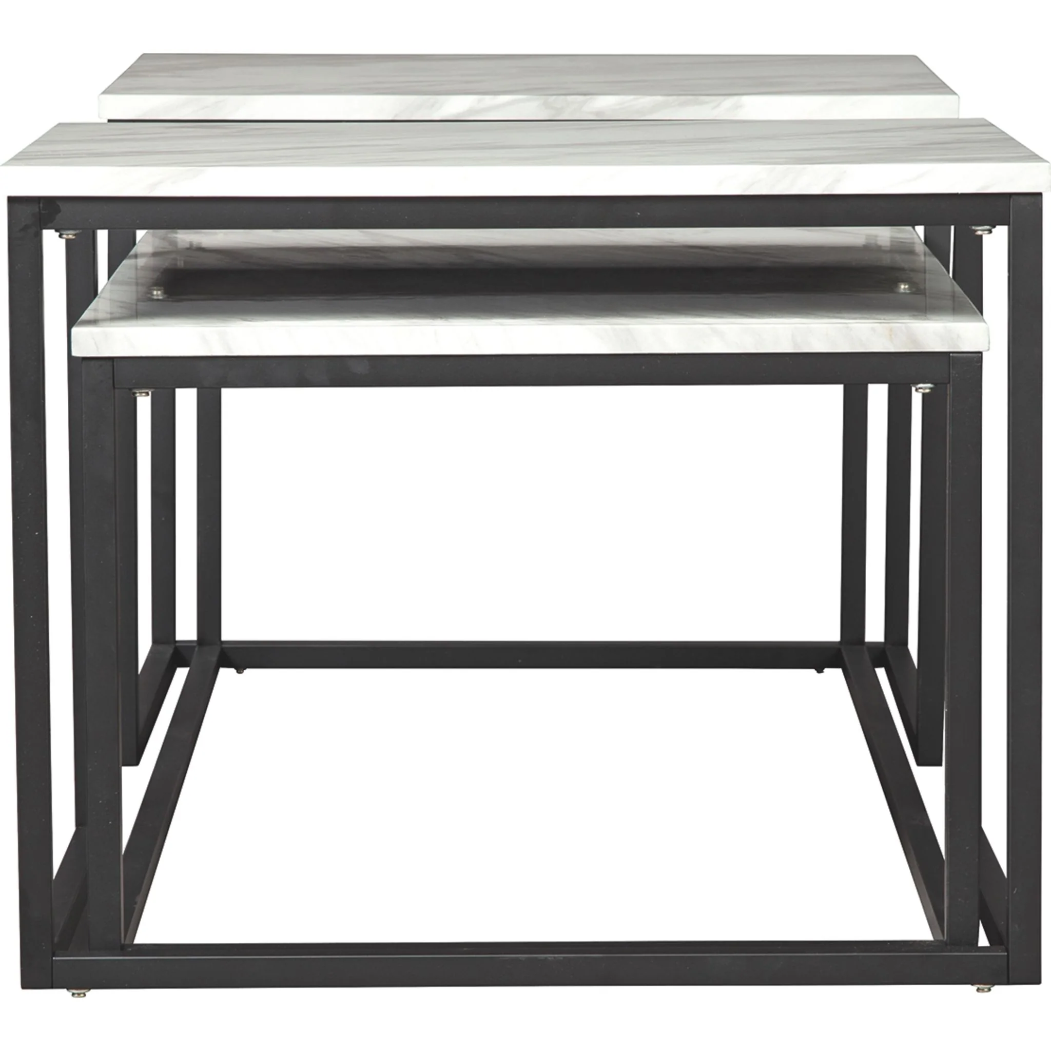 Donnesta 3 Pack Tables - White - Image 5