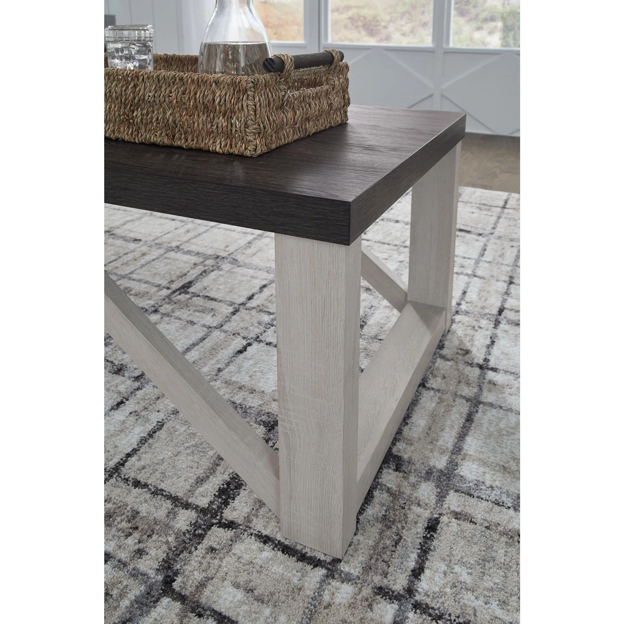 Dorrinson 3 Pack Tables - Antique White - Image 2