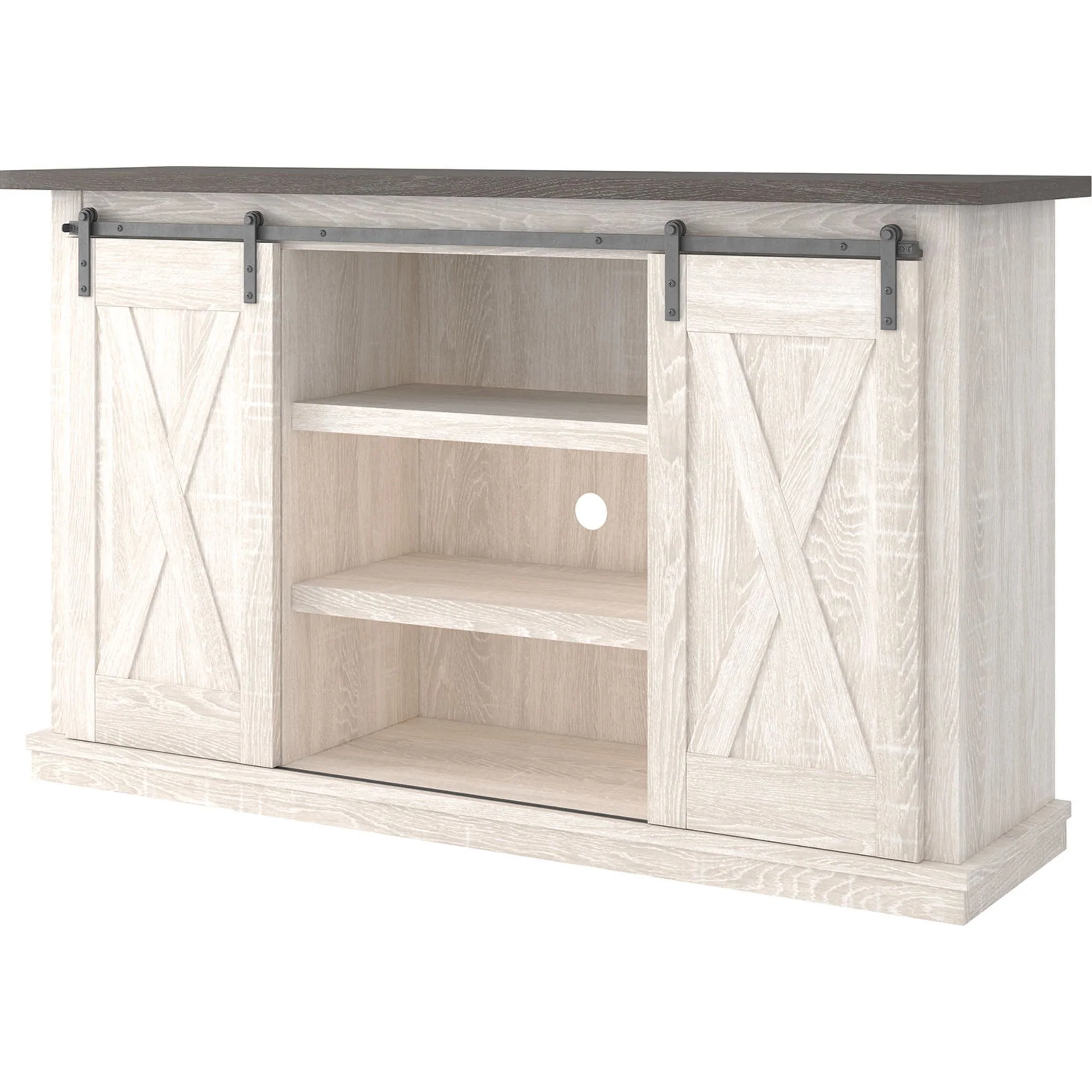 Dorrinson TV Stand - Two-tone - Image 25