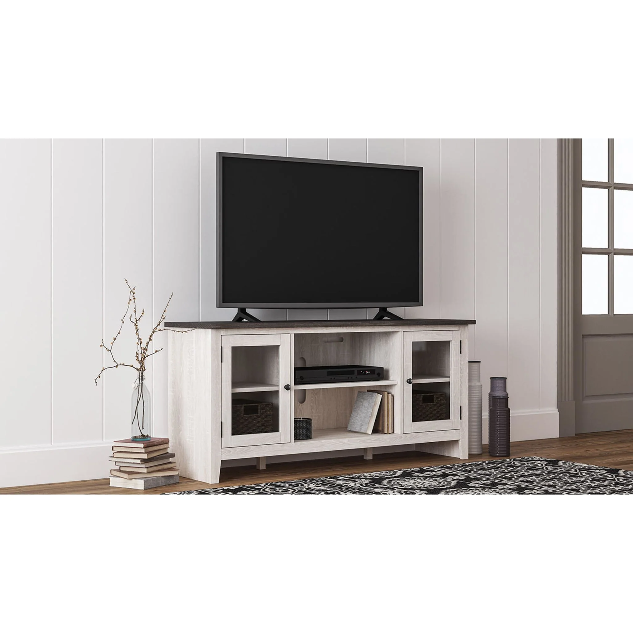 Dorrinson TV Stand - Two-tone - Image 18