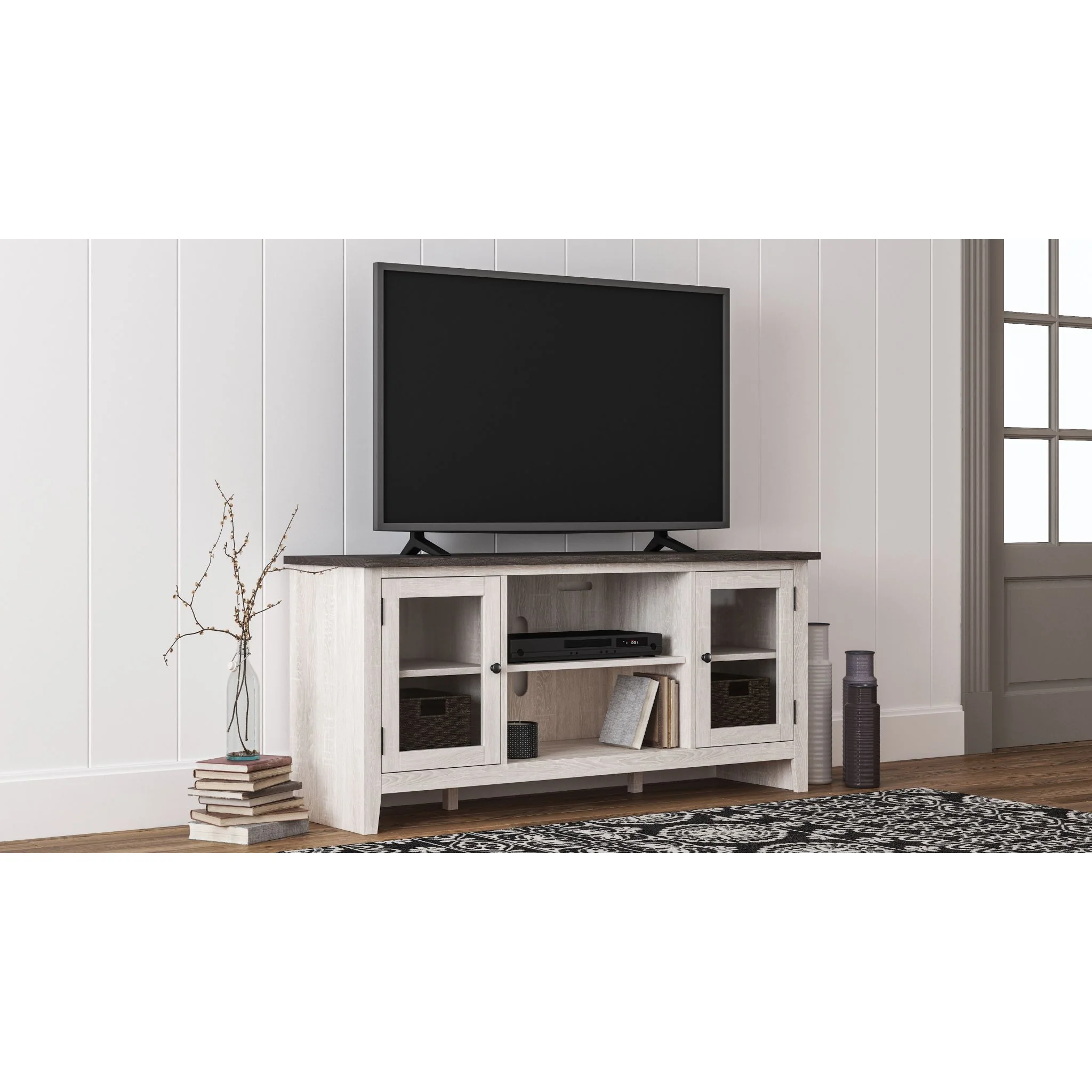 Dorrinson TV Stand - Two-tone - Image 3