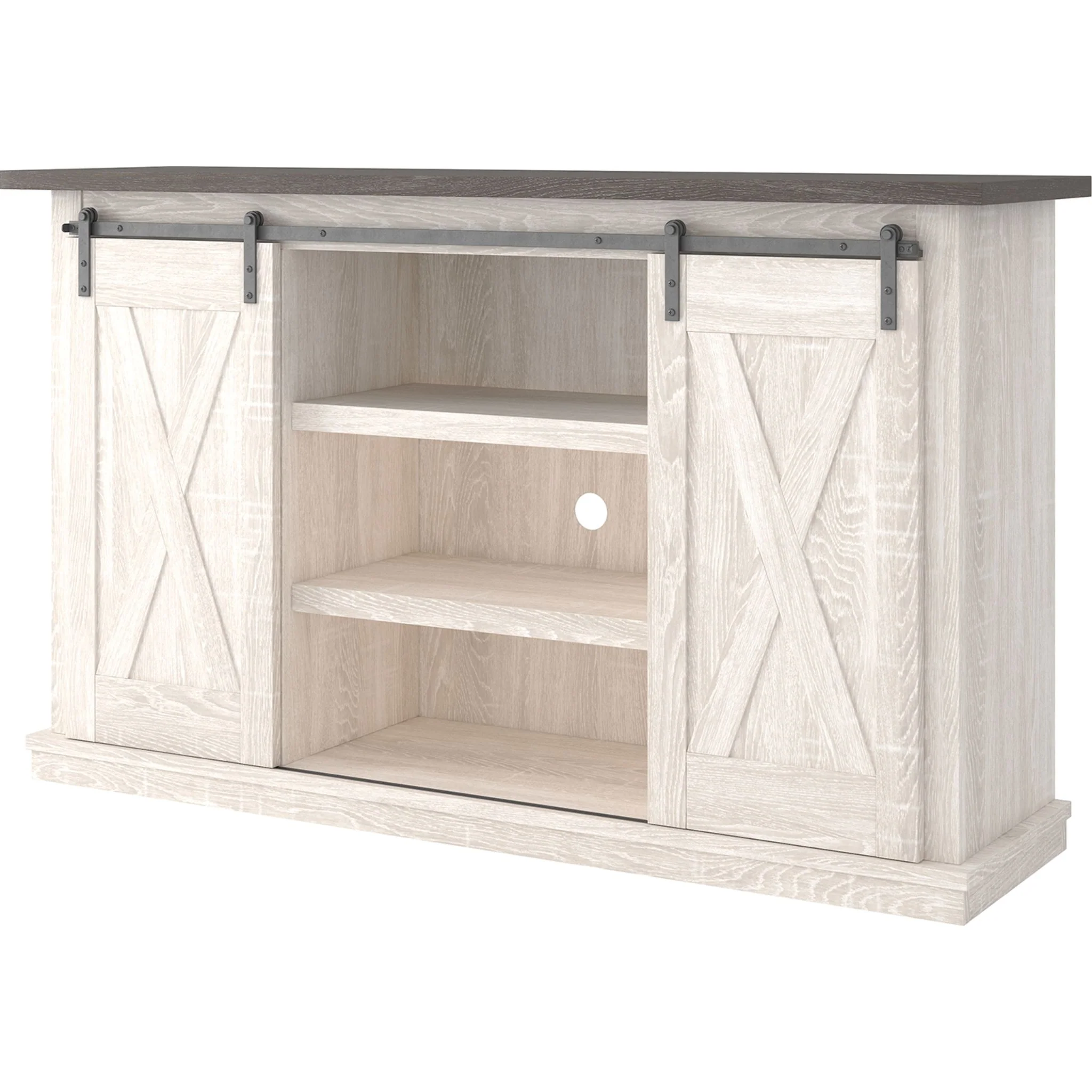 Dorrinson TV Stand - Two-tone - Image 3