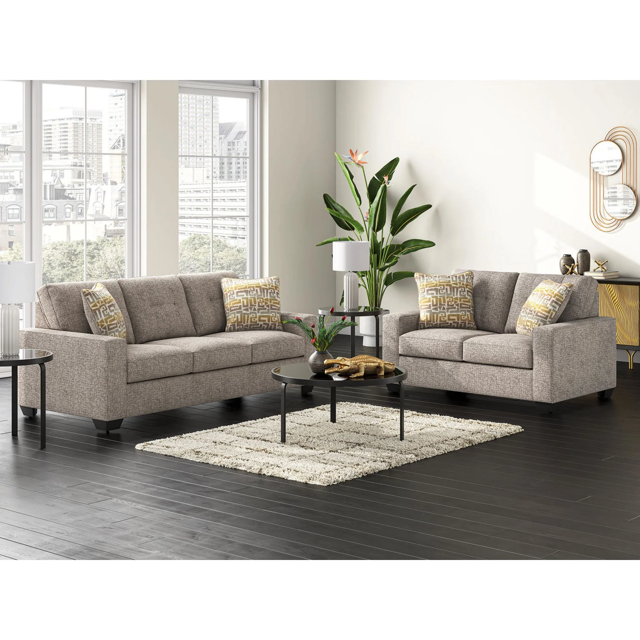 Dorylin 3 Pack Tables - Black - Image 3