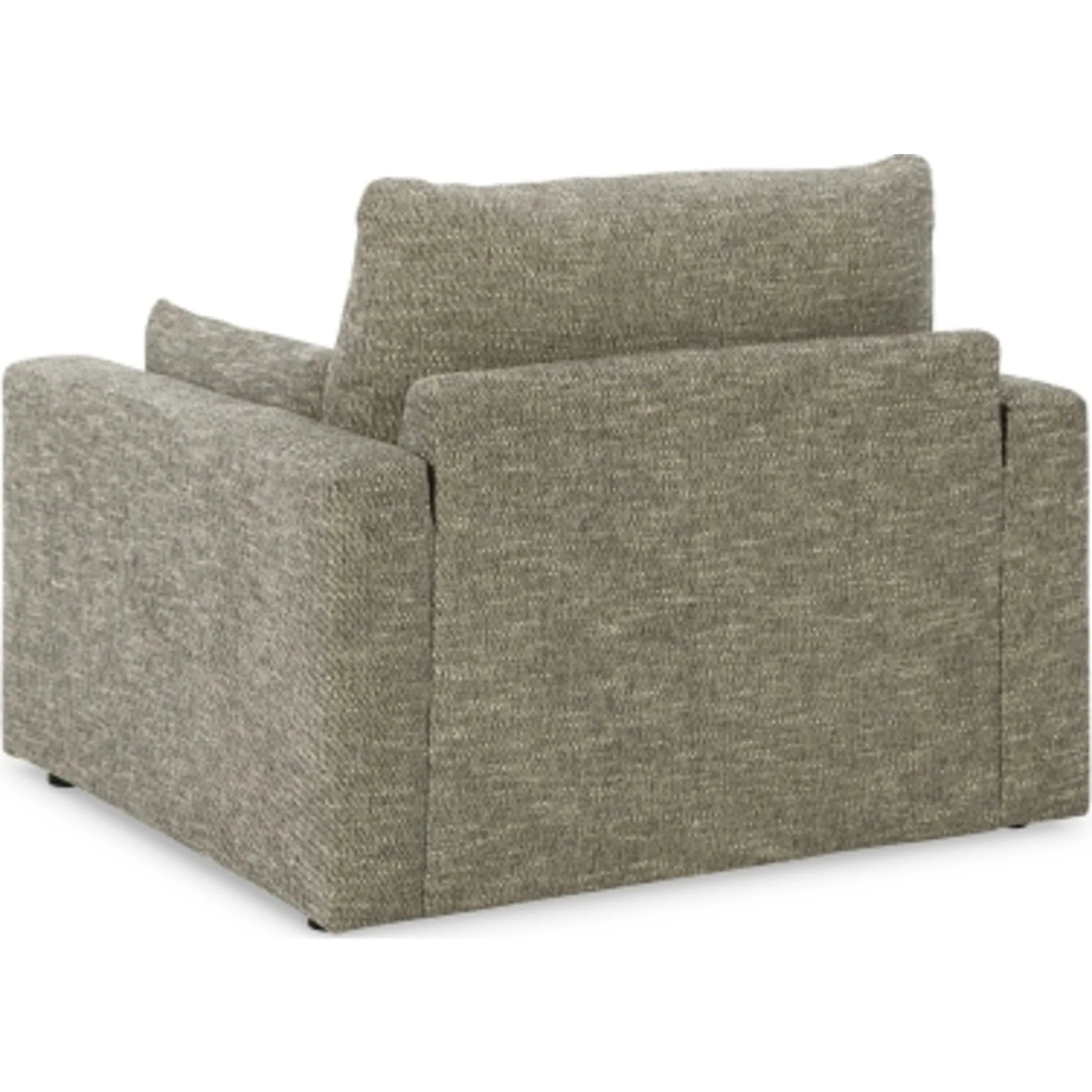 Dramatic Chair and a Half - Granite - Image 3