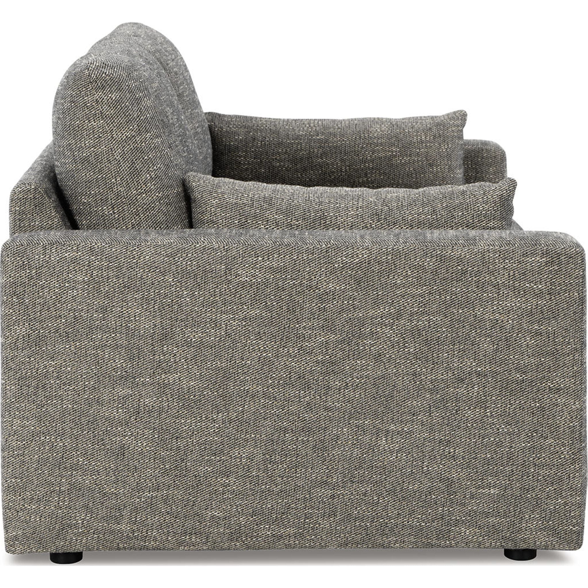 Dramatic Loveseat - Granite - Image 8