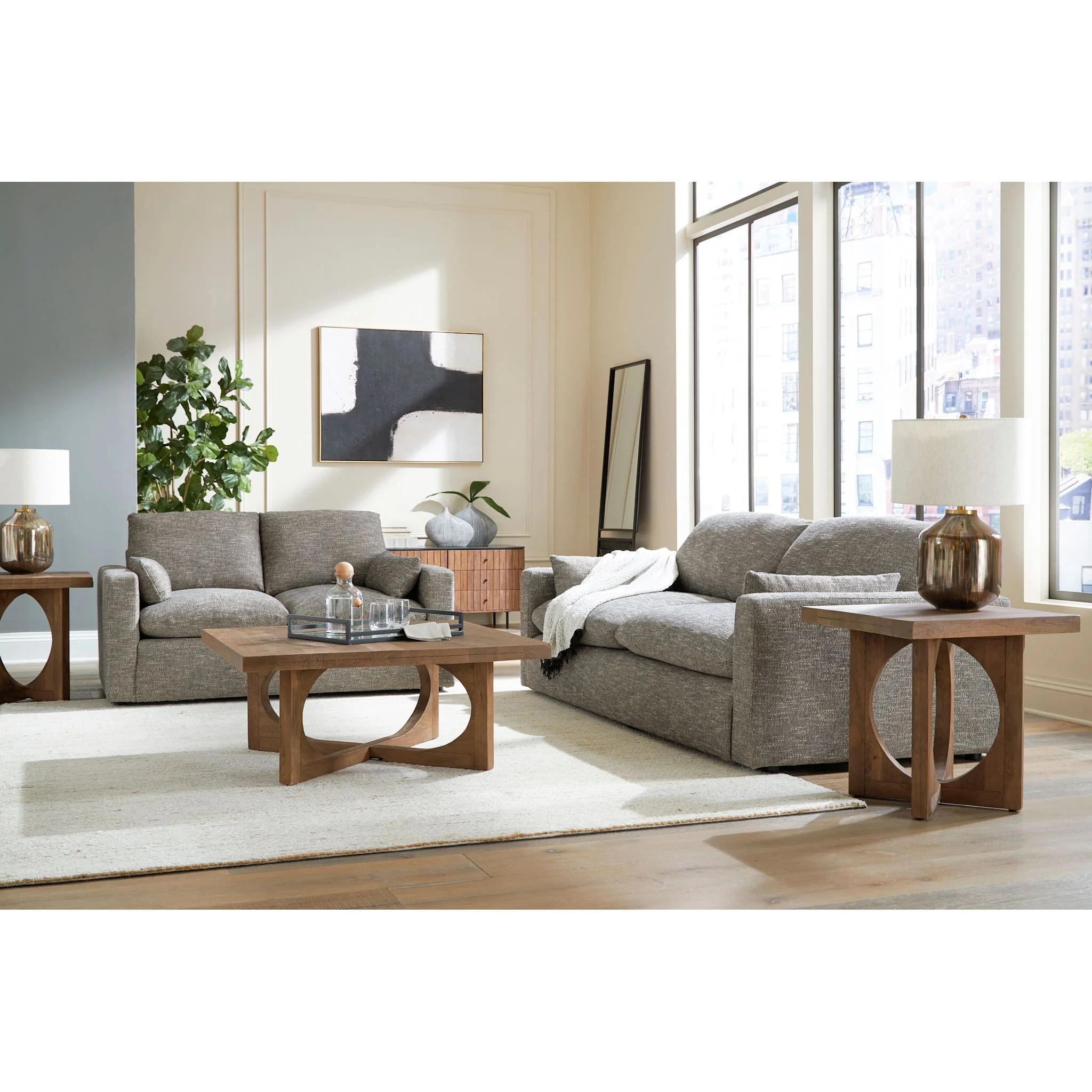 Dramatic Sofa - Granite - Image 5