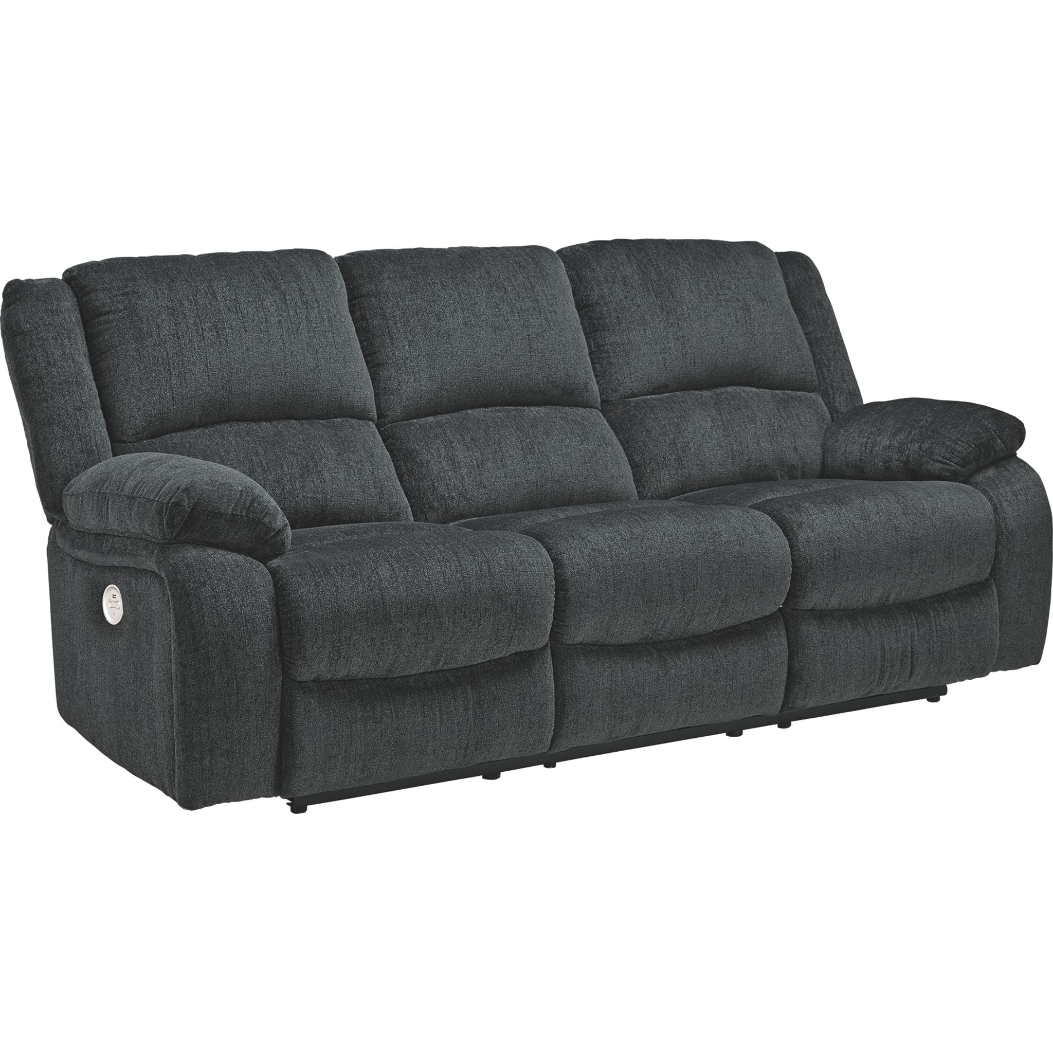 Draycoll Power Reclining Sofa - Slate - Image 5