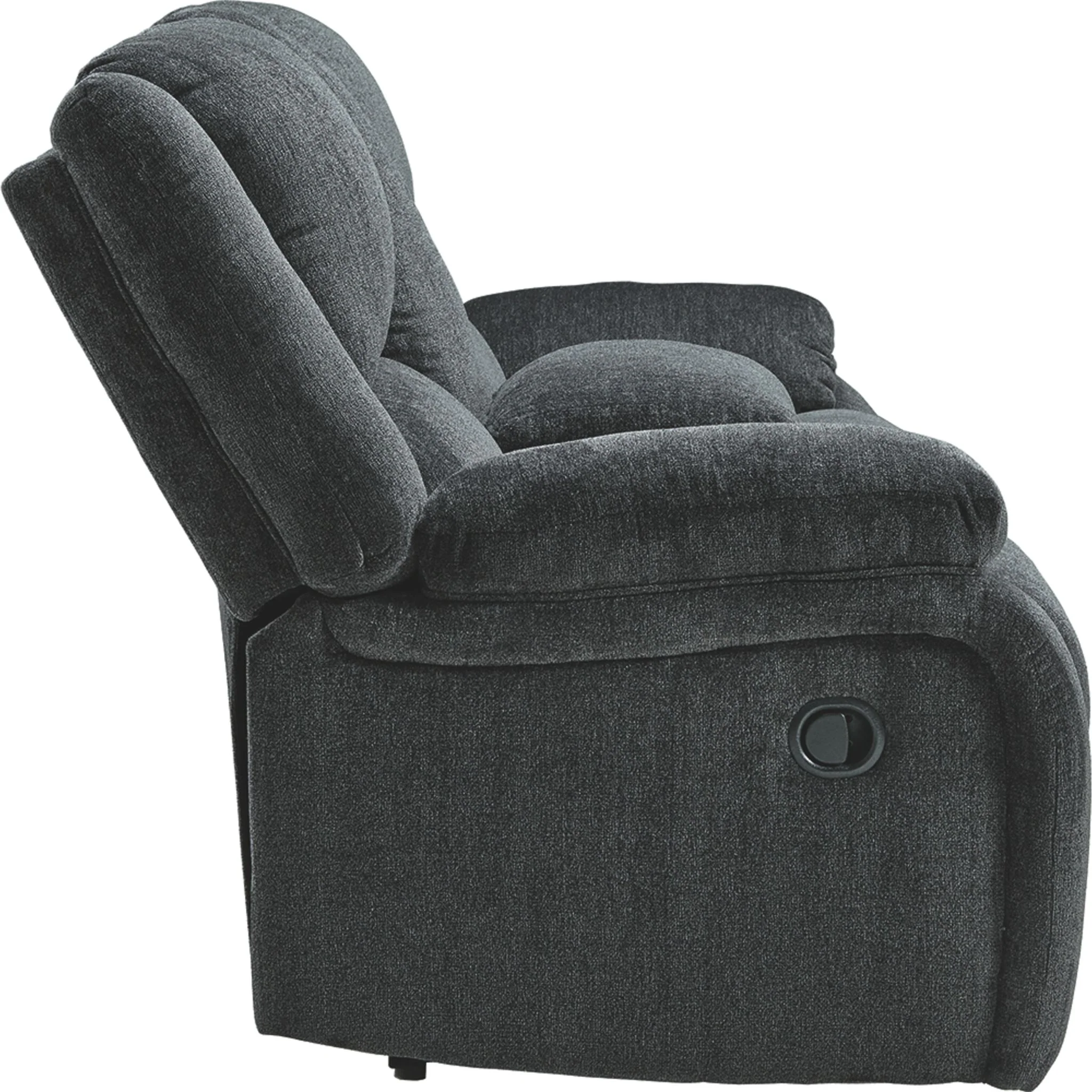 Draycoll Reclining Loveseat with Console - Slate - Image 7