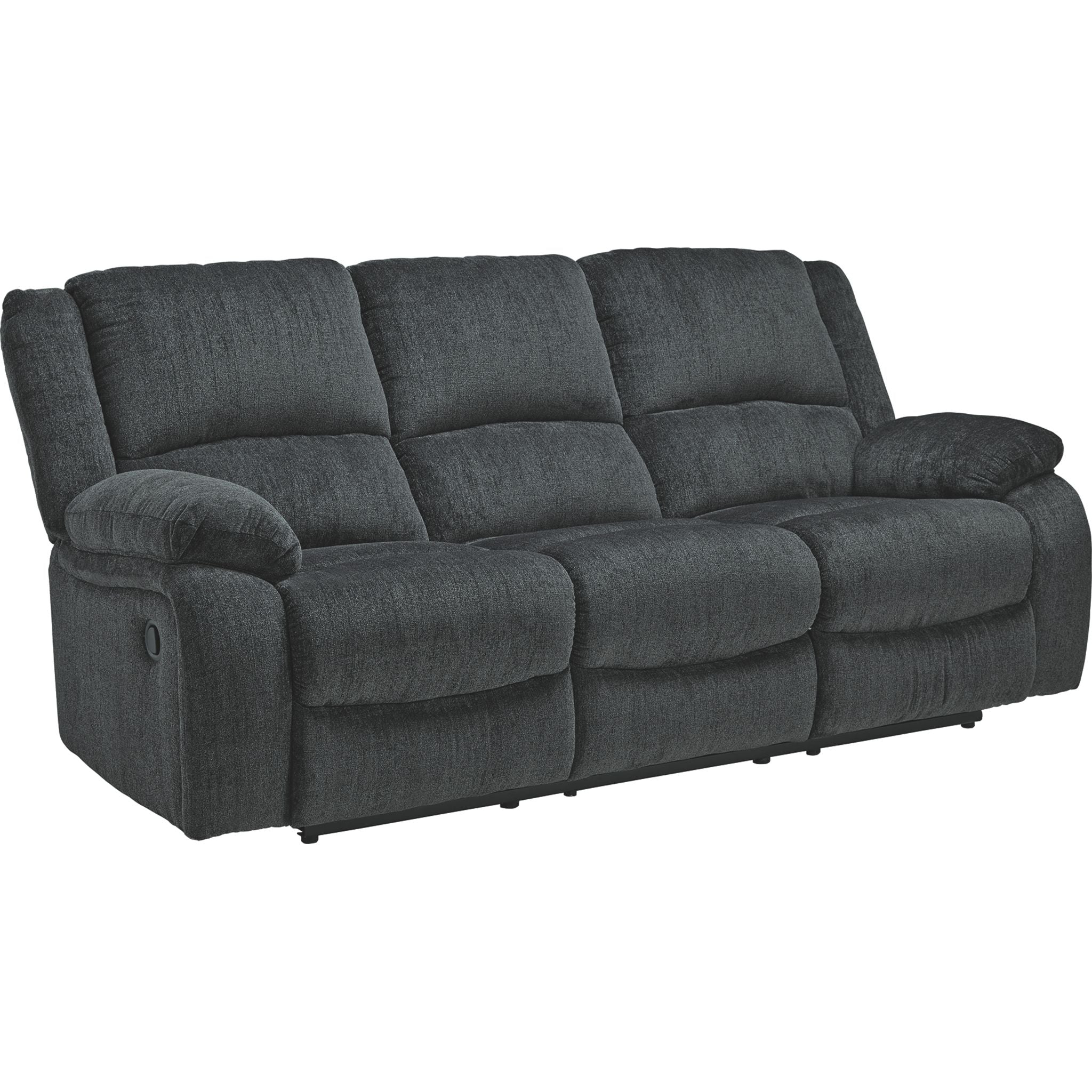 Draycoll Reclining Sofa - Slate - Image 3