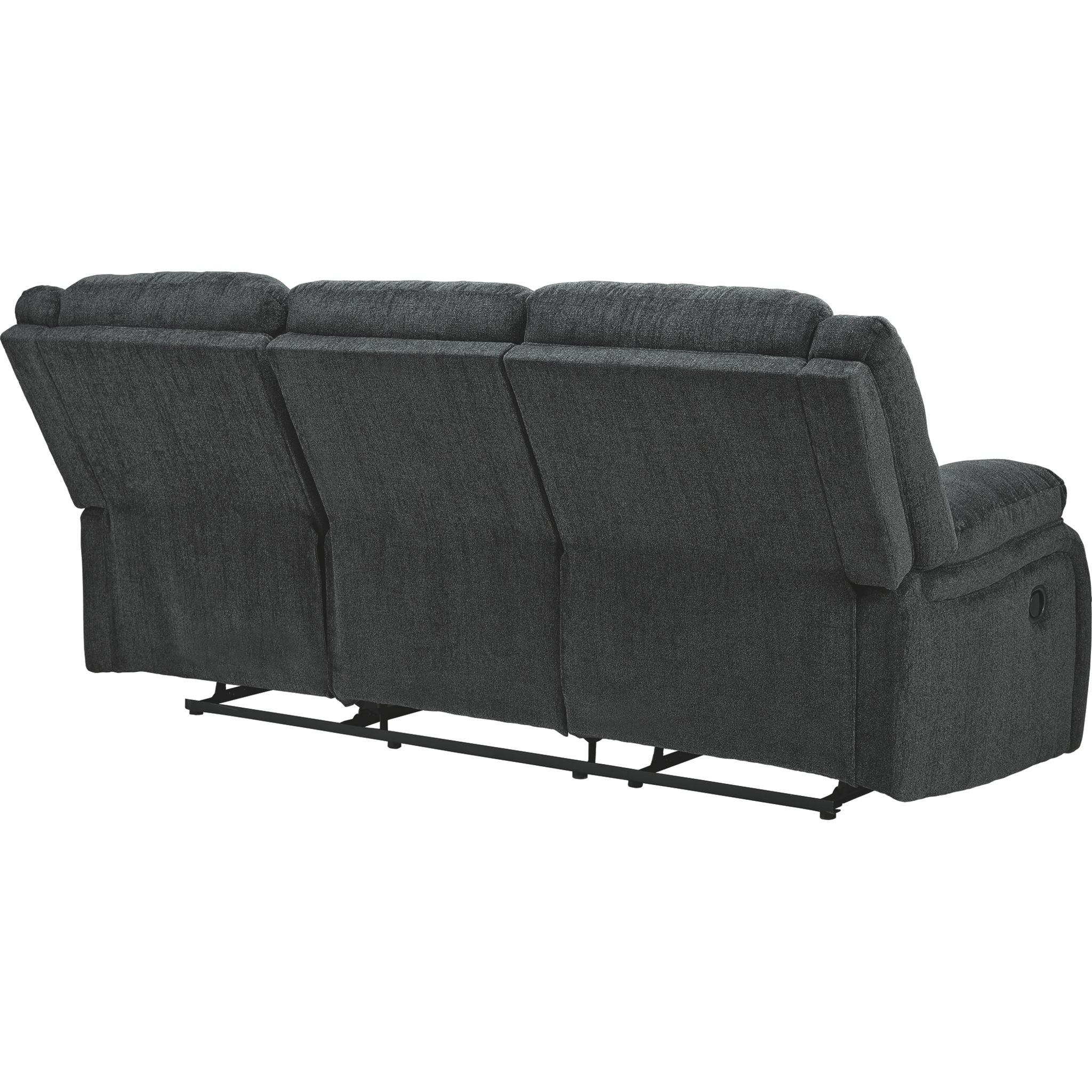 Draycoll Reclining Sofa - Slate - Image 4
