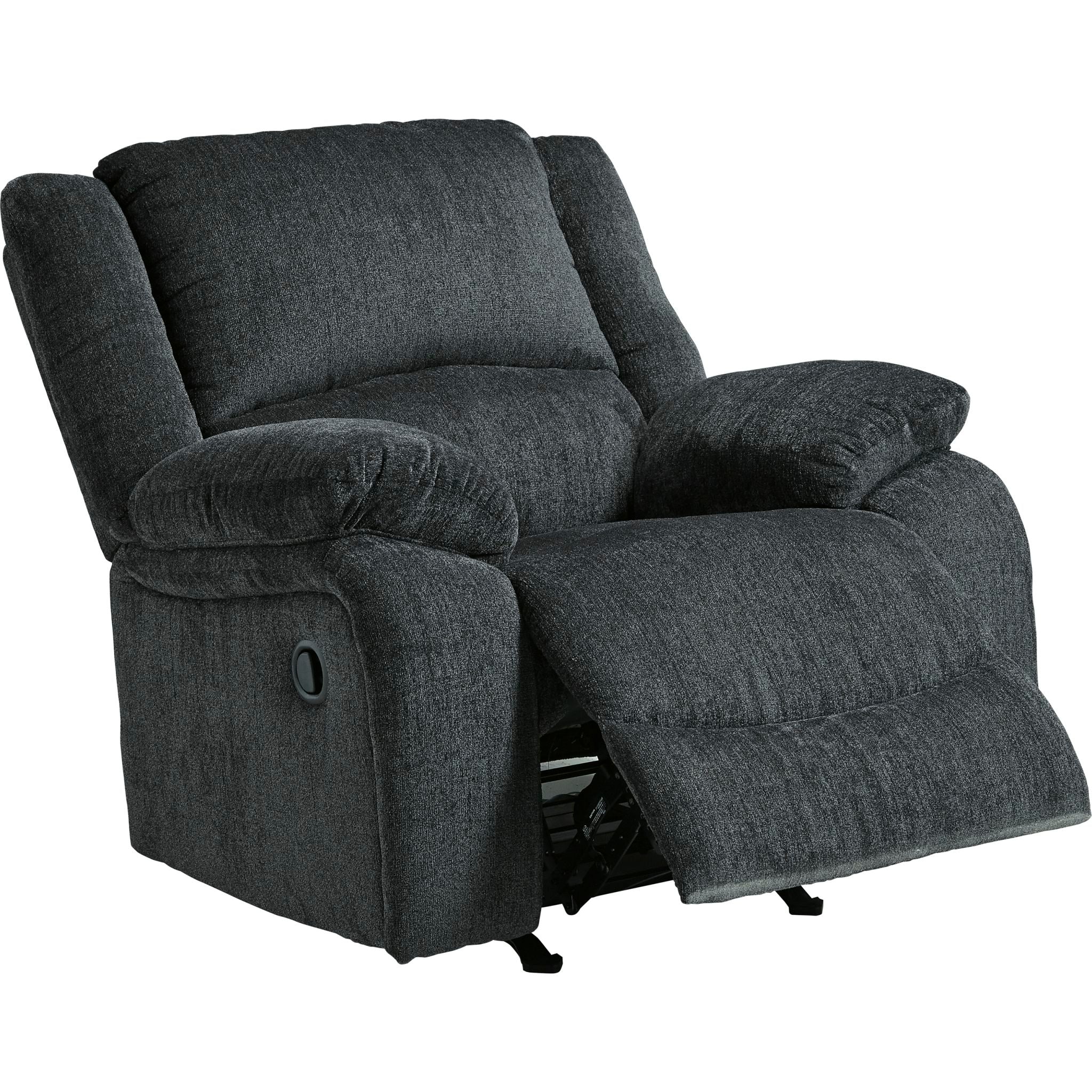 Draycoll Rocker Recliner - Slate - Image 3