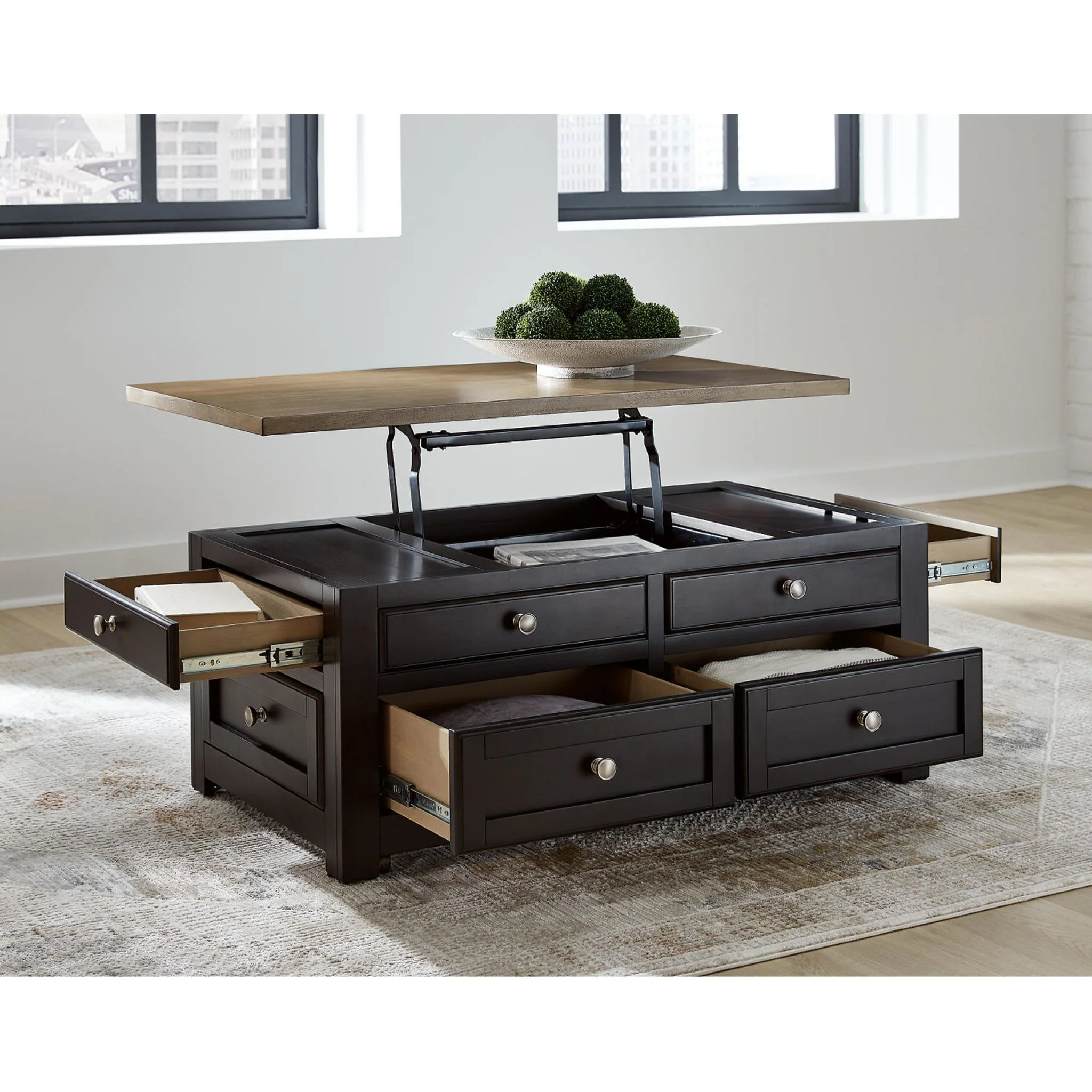Drazmine Coffee Table - Brown - Image 13