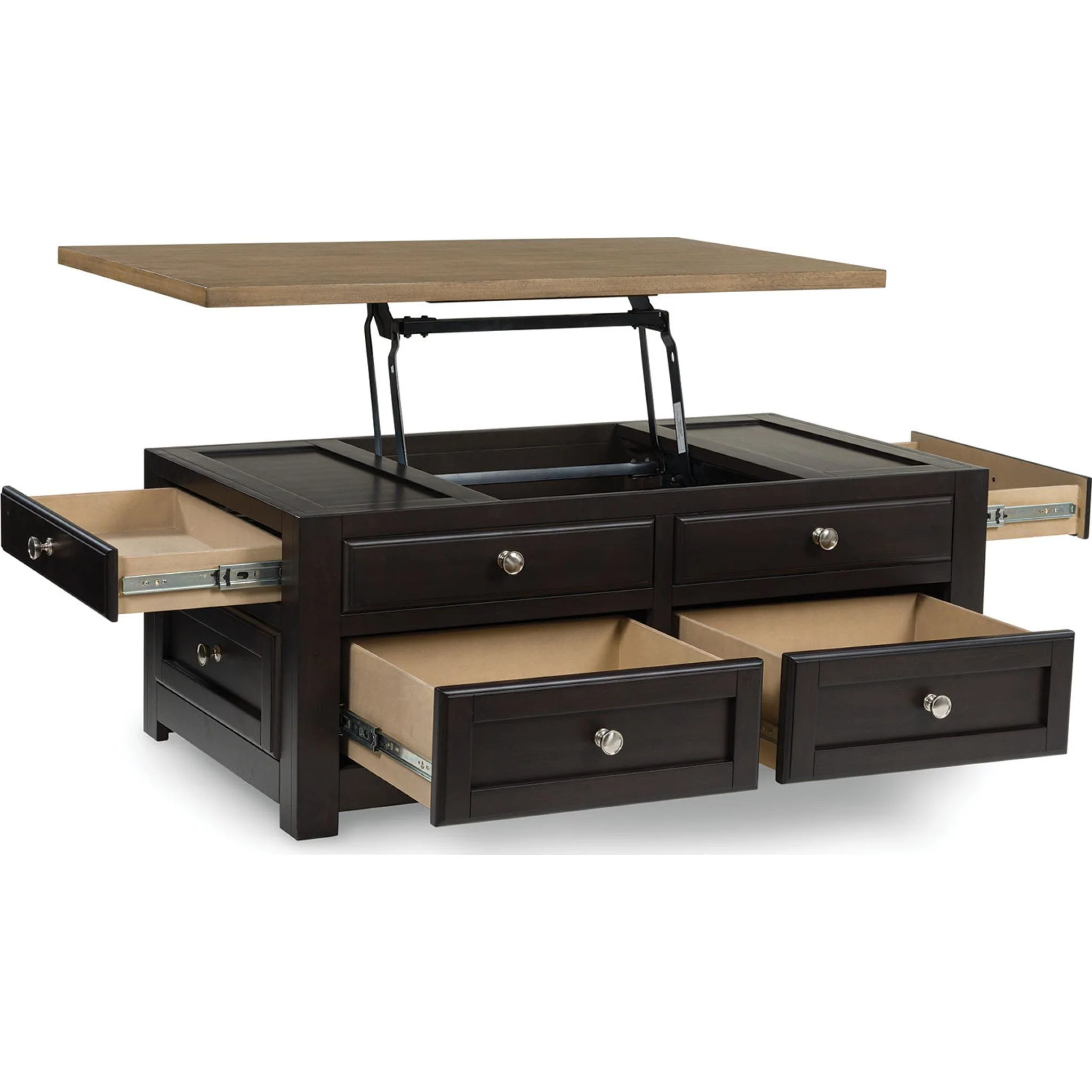 Drazmine Coffee Table - Brown - Image 9