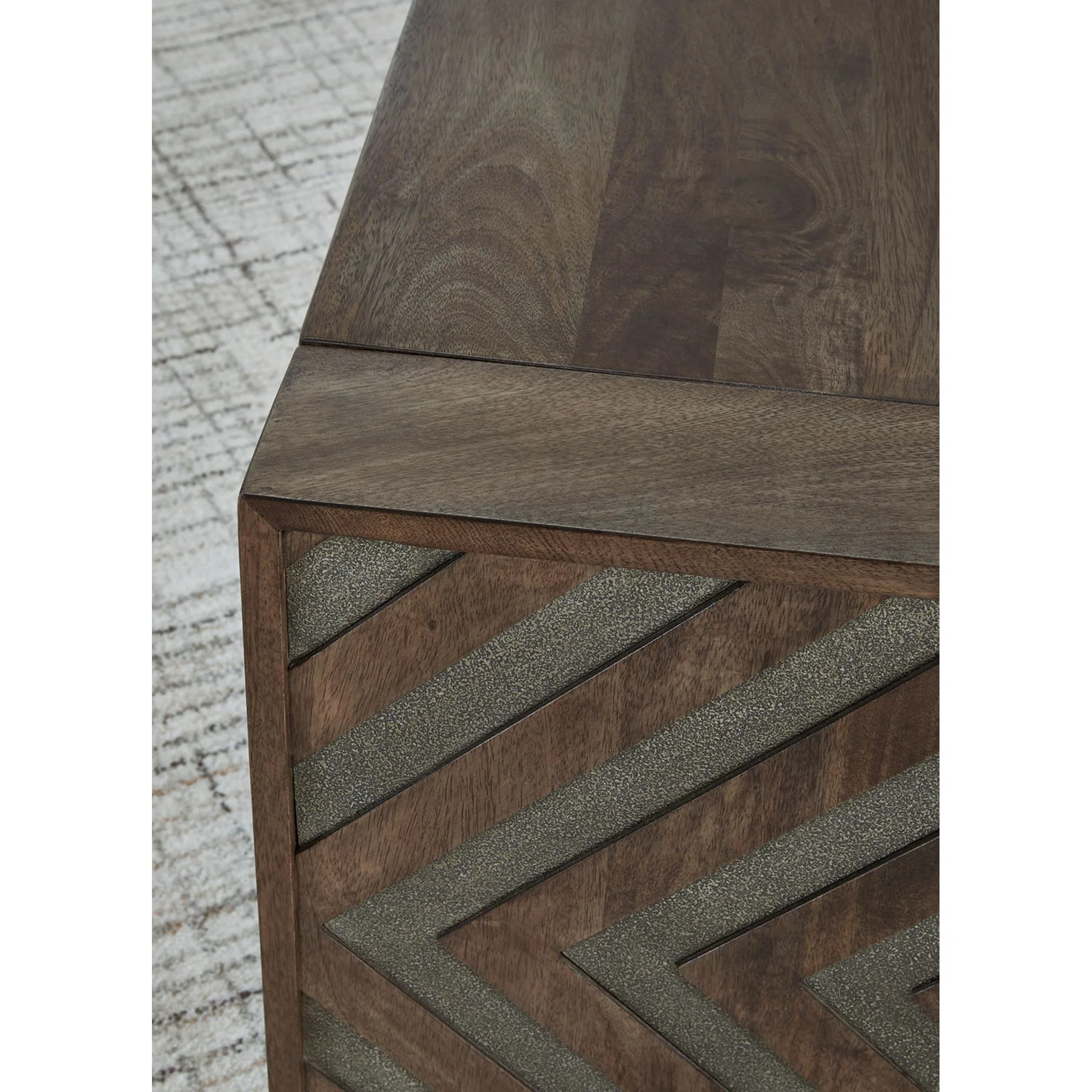 Dreggan Coffee Table - Brown - Image 7