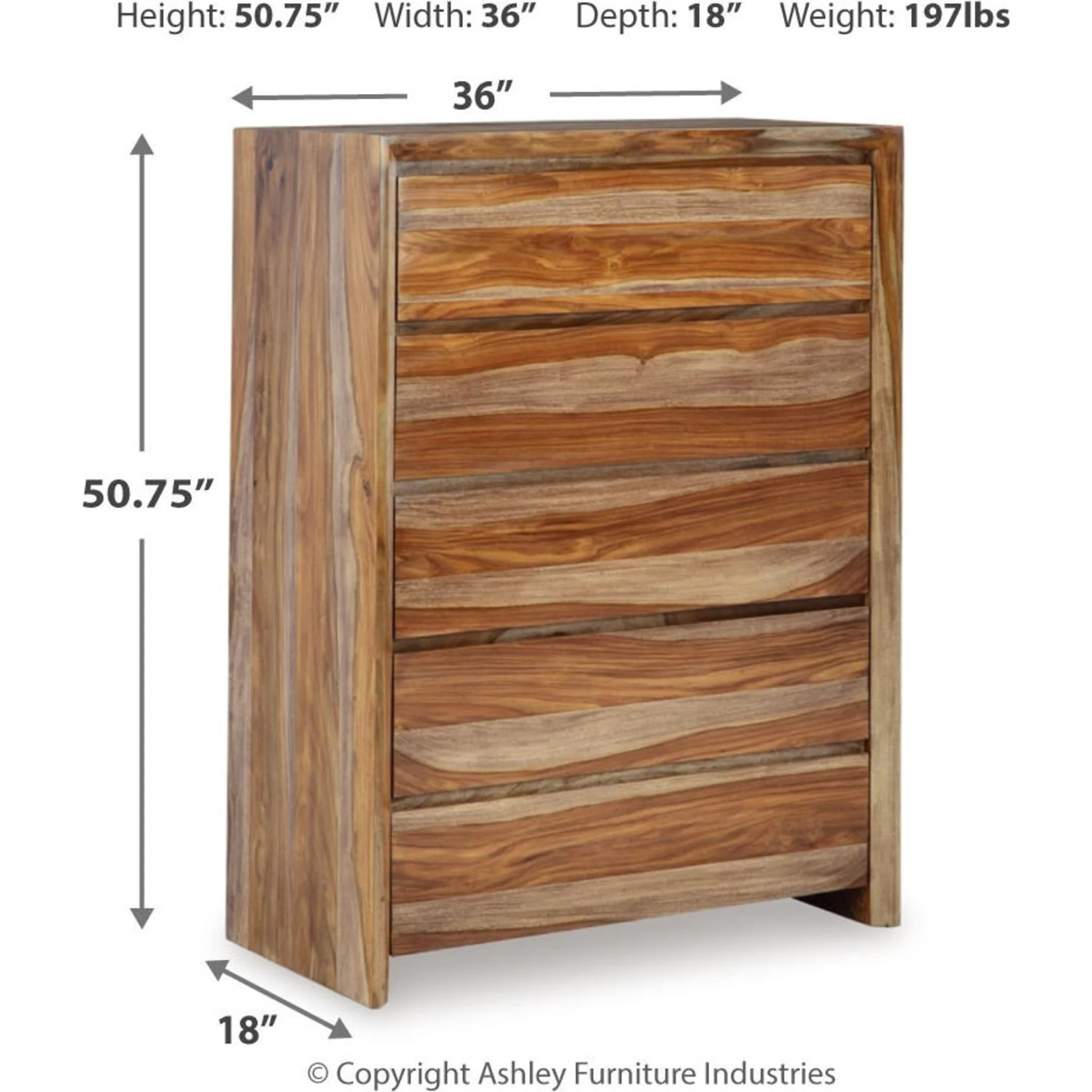 Dressonni Chest - Brown - Image 5