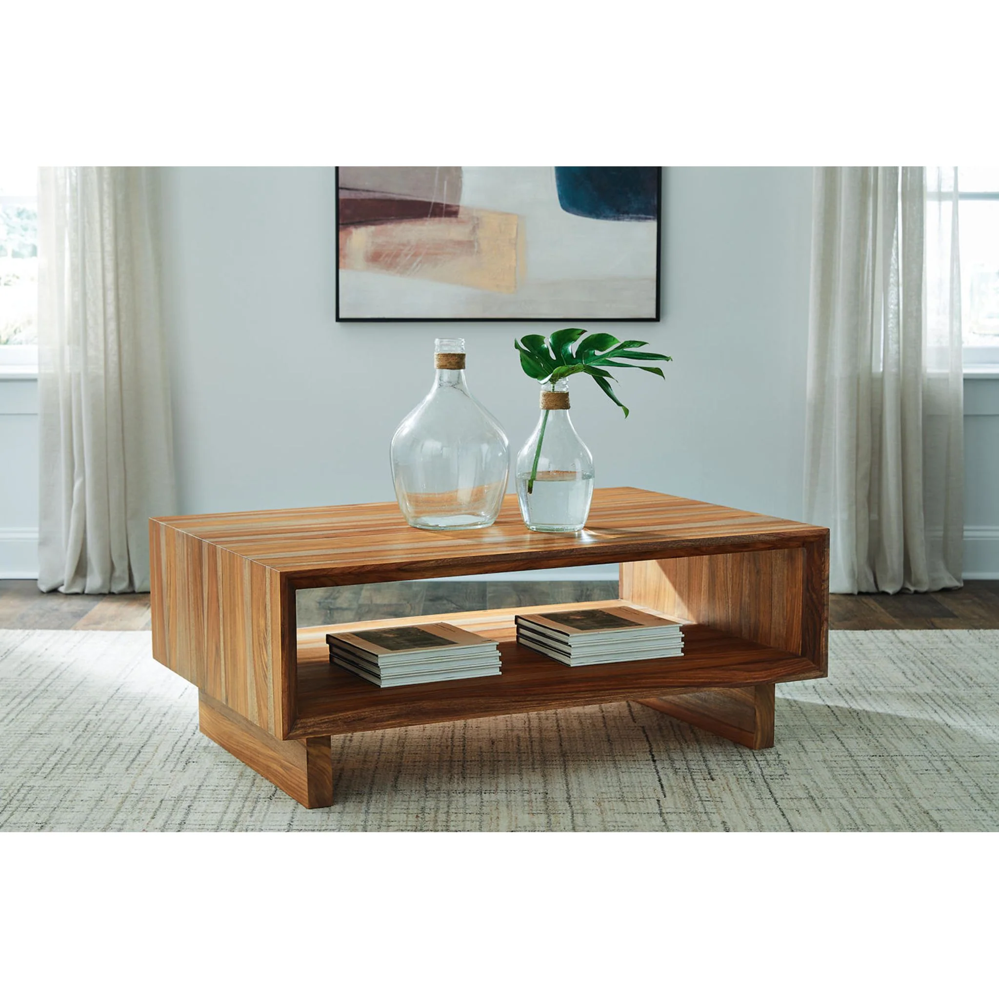 Dressonni Coffee Table - Brown - Image 2