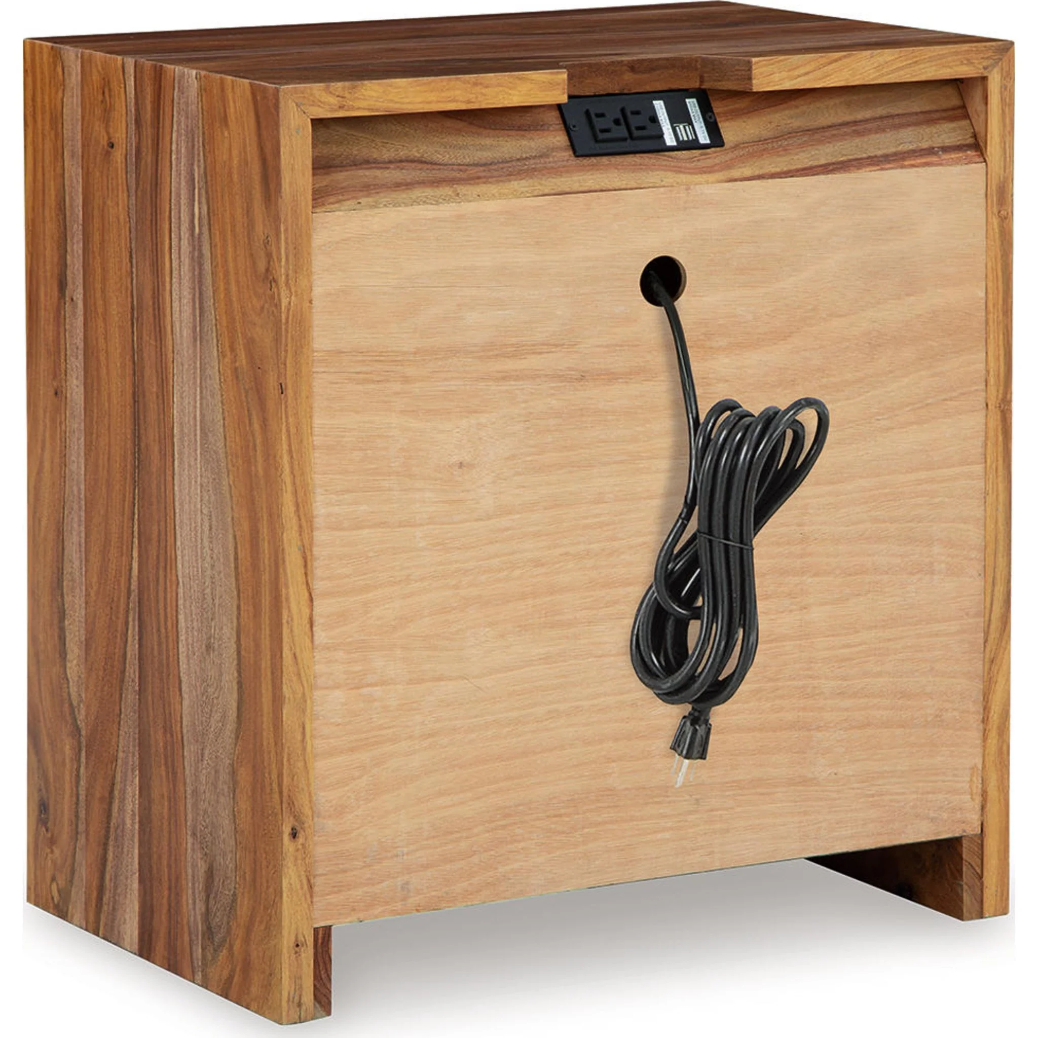 Dressonni Nightstand - Brown - Image 5