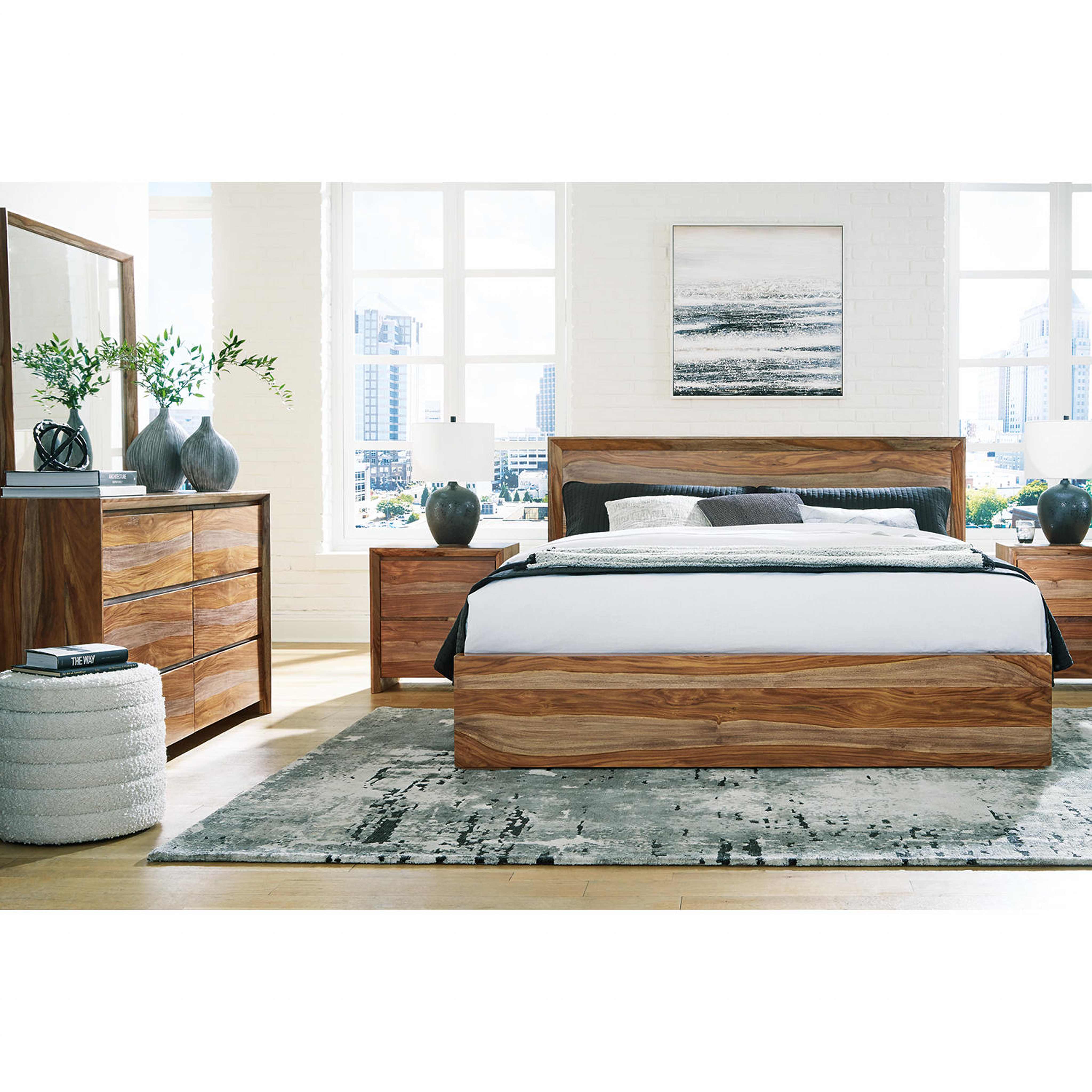 Dressonni Panel Bed - Brown - Image 19