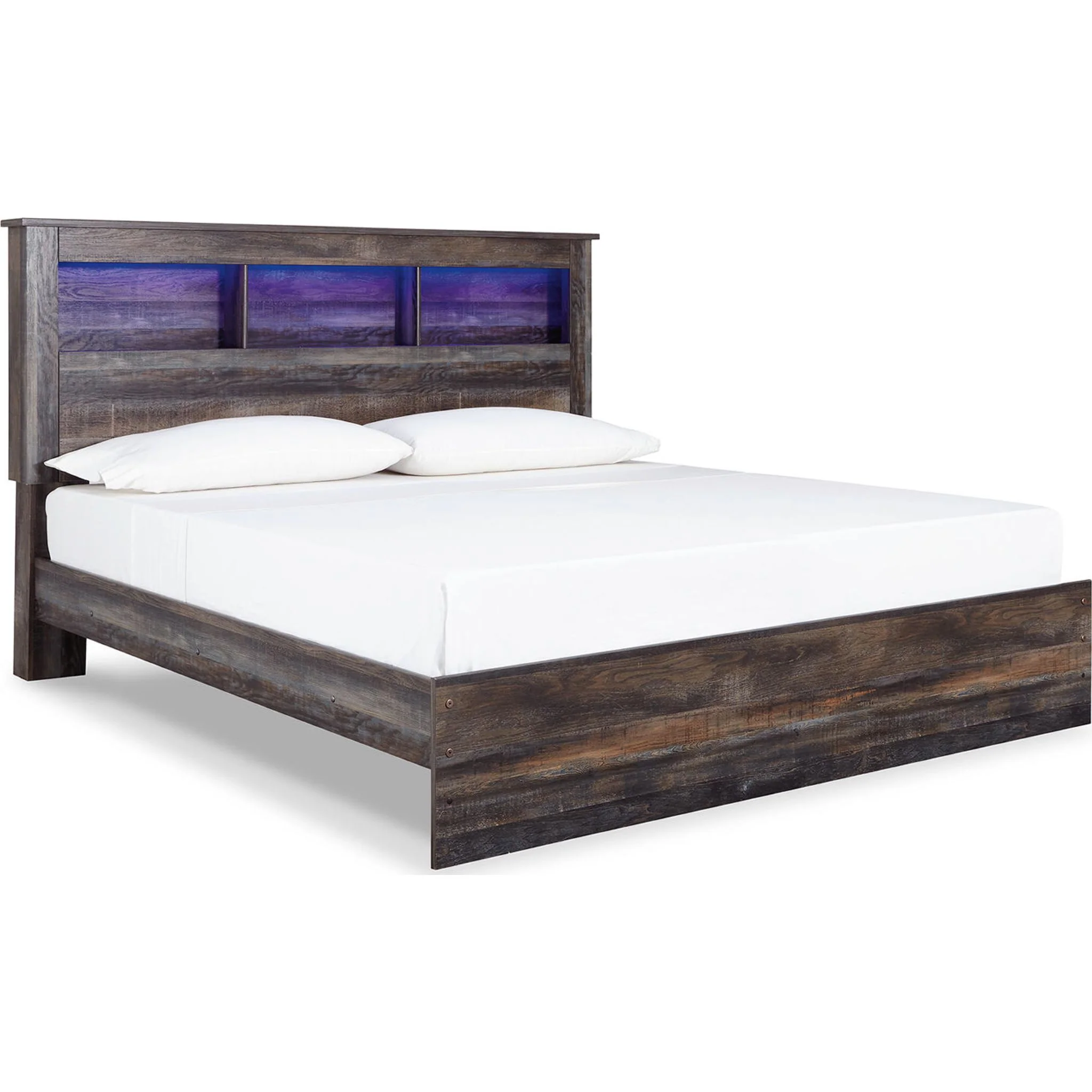 Drystan 5 Piece Bookcase Bedroom - Multi - Image 38