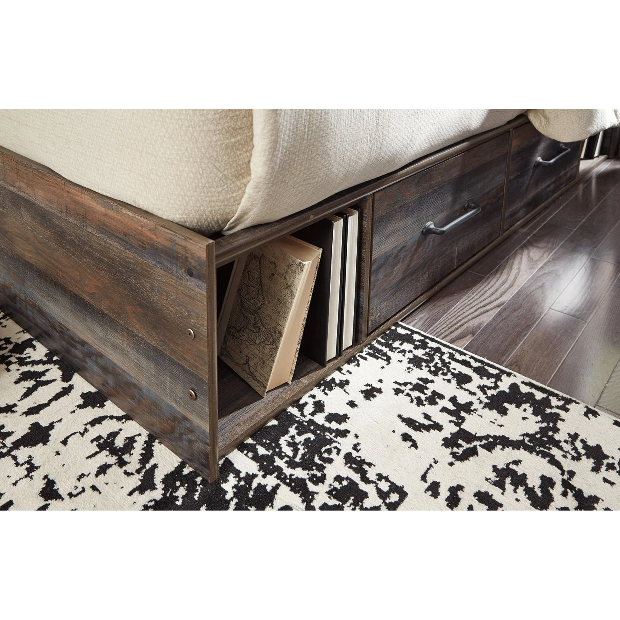 Drystan 5 Piece Queen Storage Bedroom - Multi - Image 12