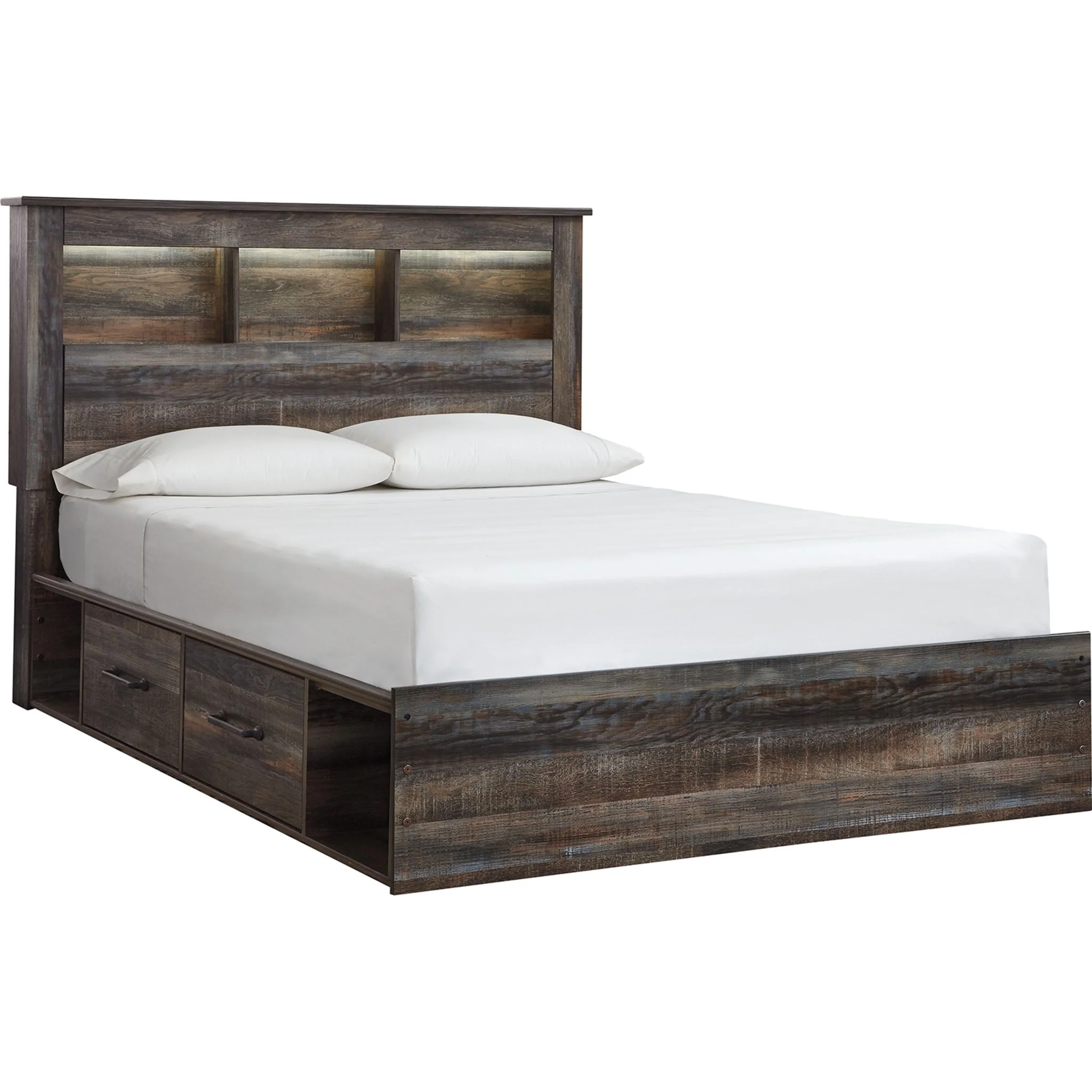 Drystan 5 Piece Queen Storage Bedroom - Multi - Image 5