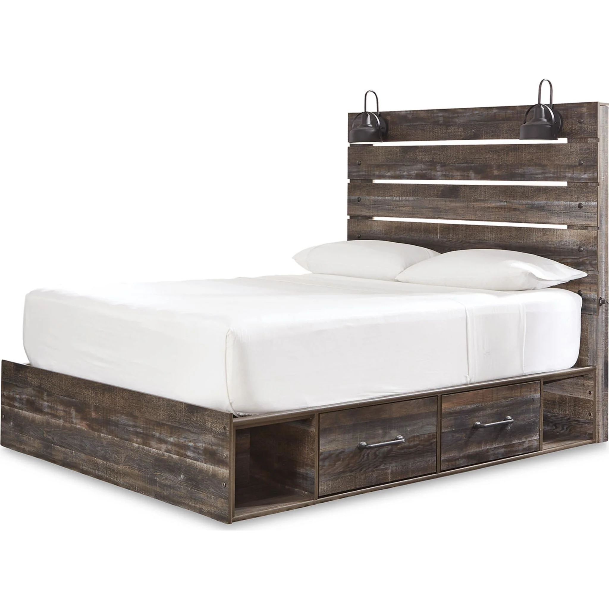 Drystan 5 Piece Queen Storage Bedroom - Multi - Image 17