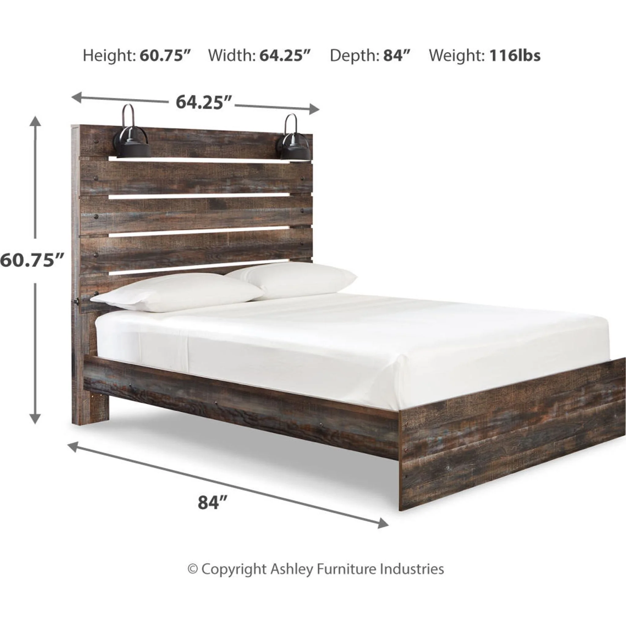 Drystan 6 Piece Queen Panel Bedroom - Multi - Image 16