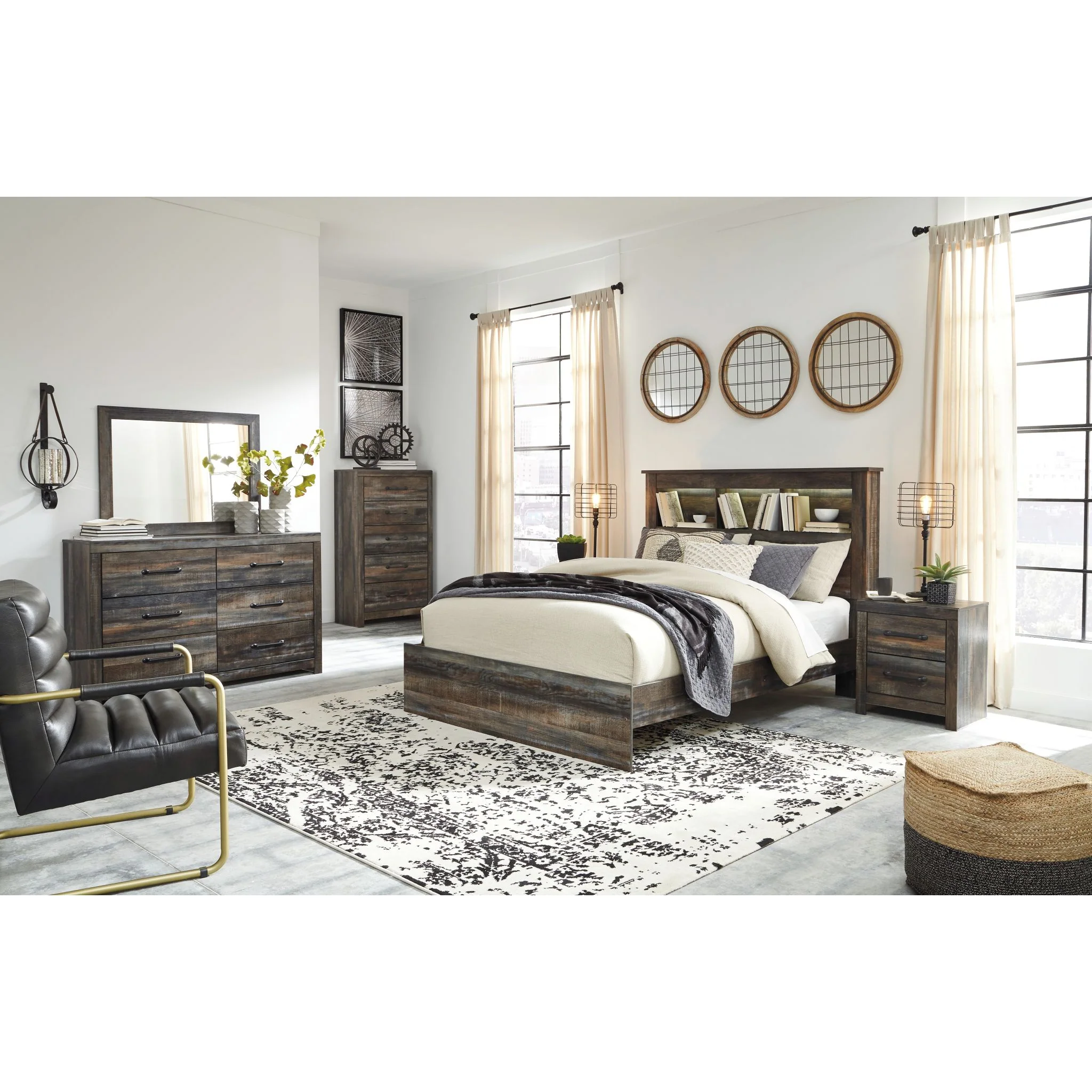 Drystan Bookcase Bed - Multi - Image 3