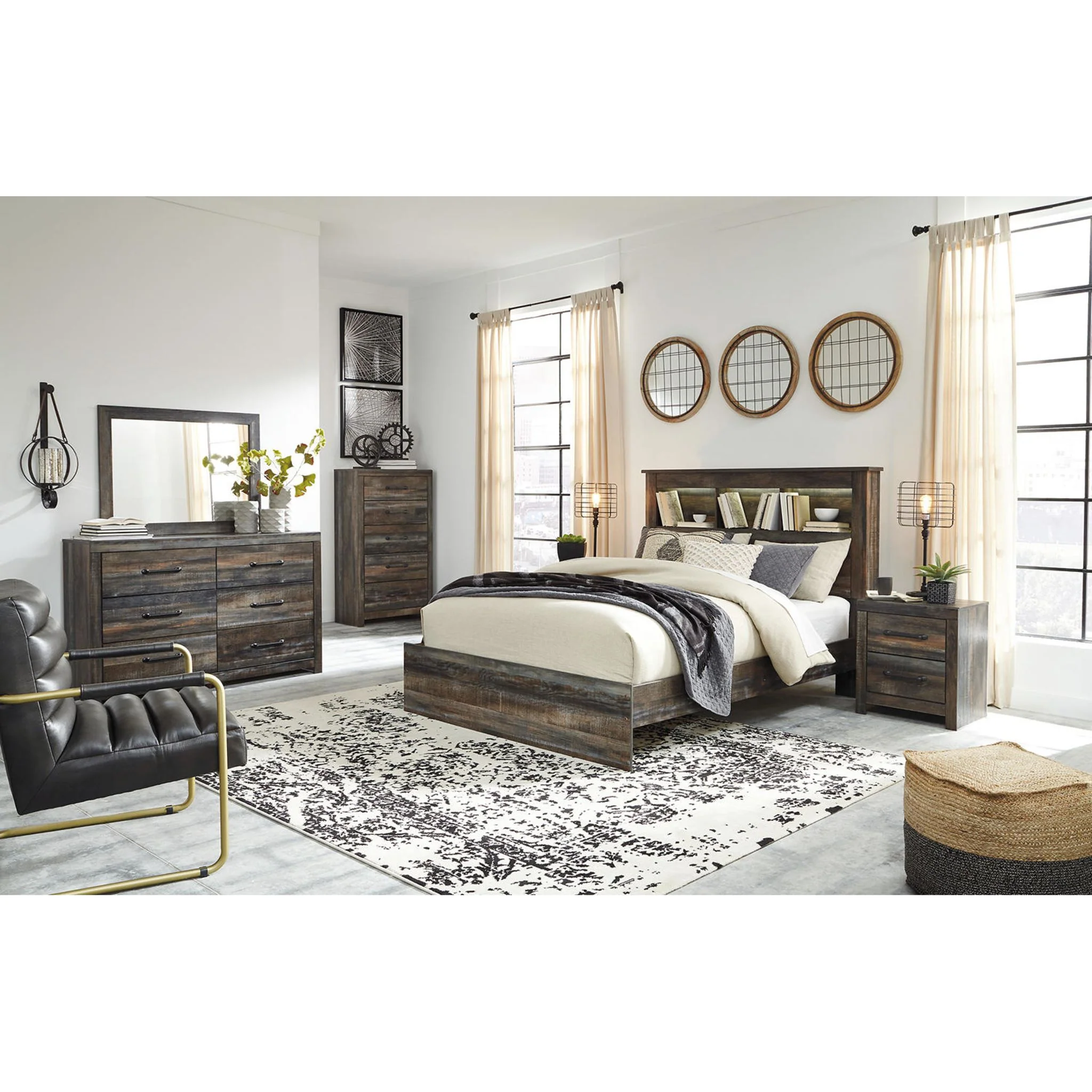 Drystan Bookcase Bed - Multi - Image 5