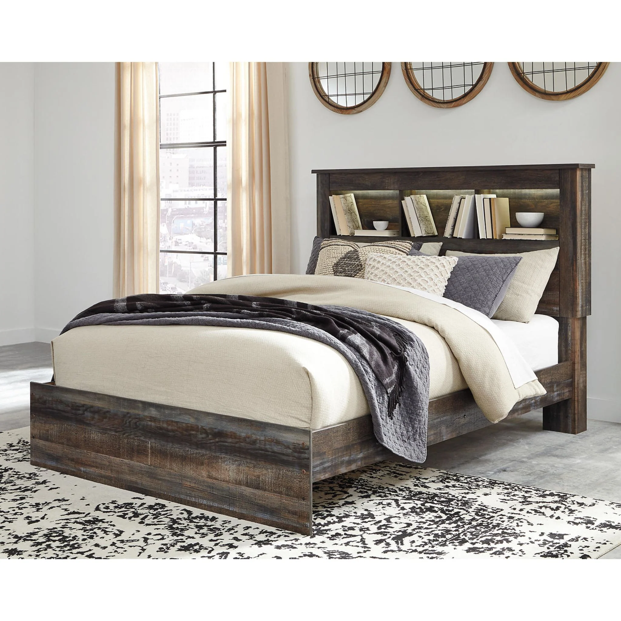 Drystan Bookcase Bed - Multi - Image 6