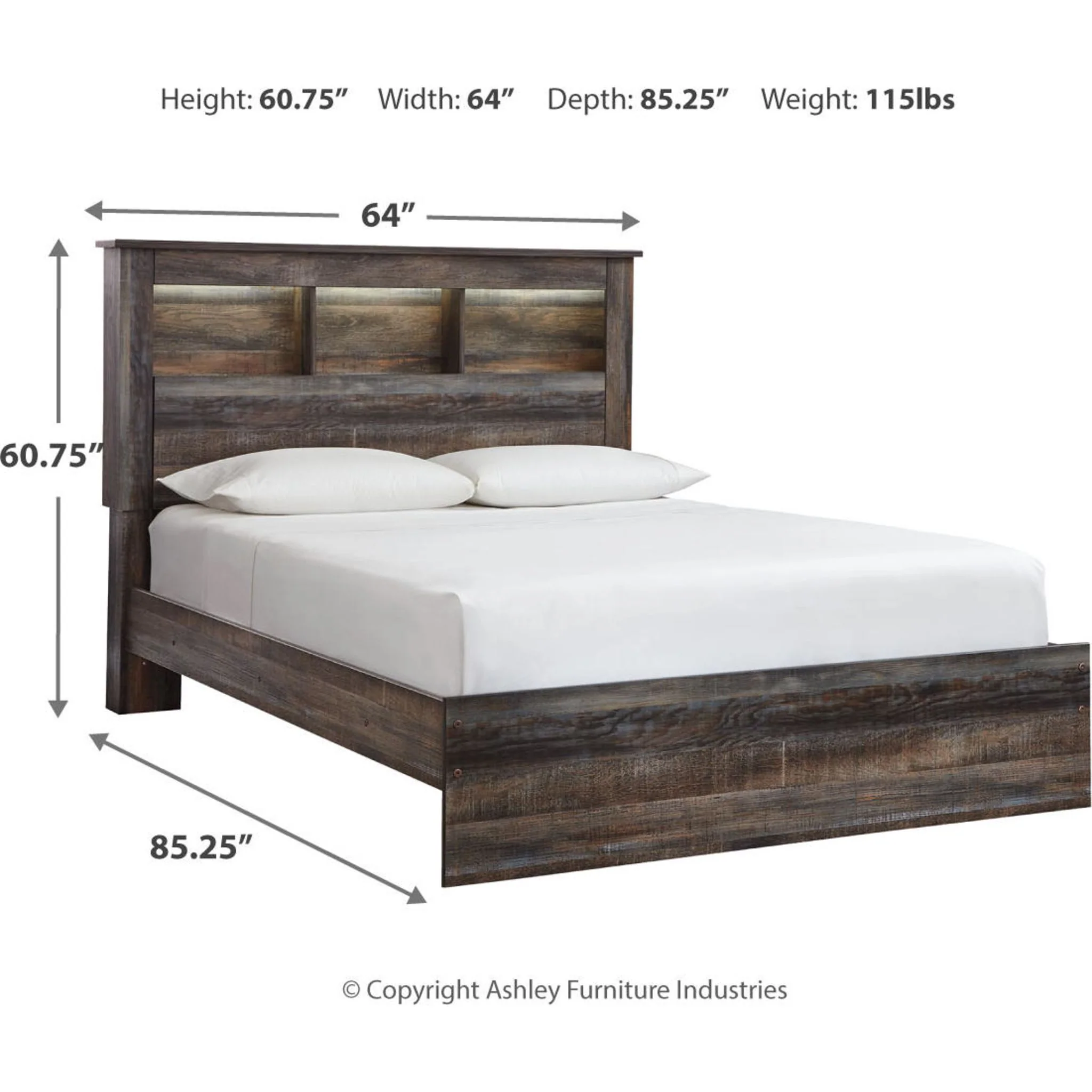 Drystan Bookcase Bed - Multi - Image 7