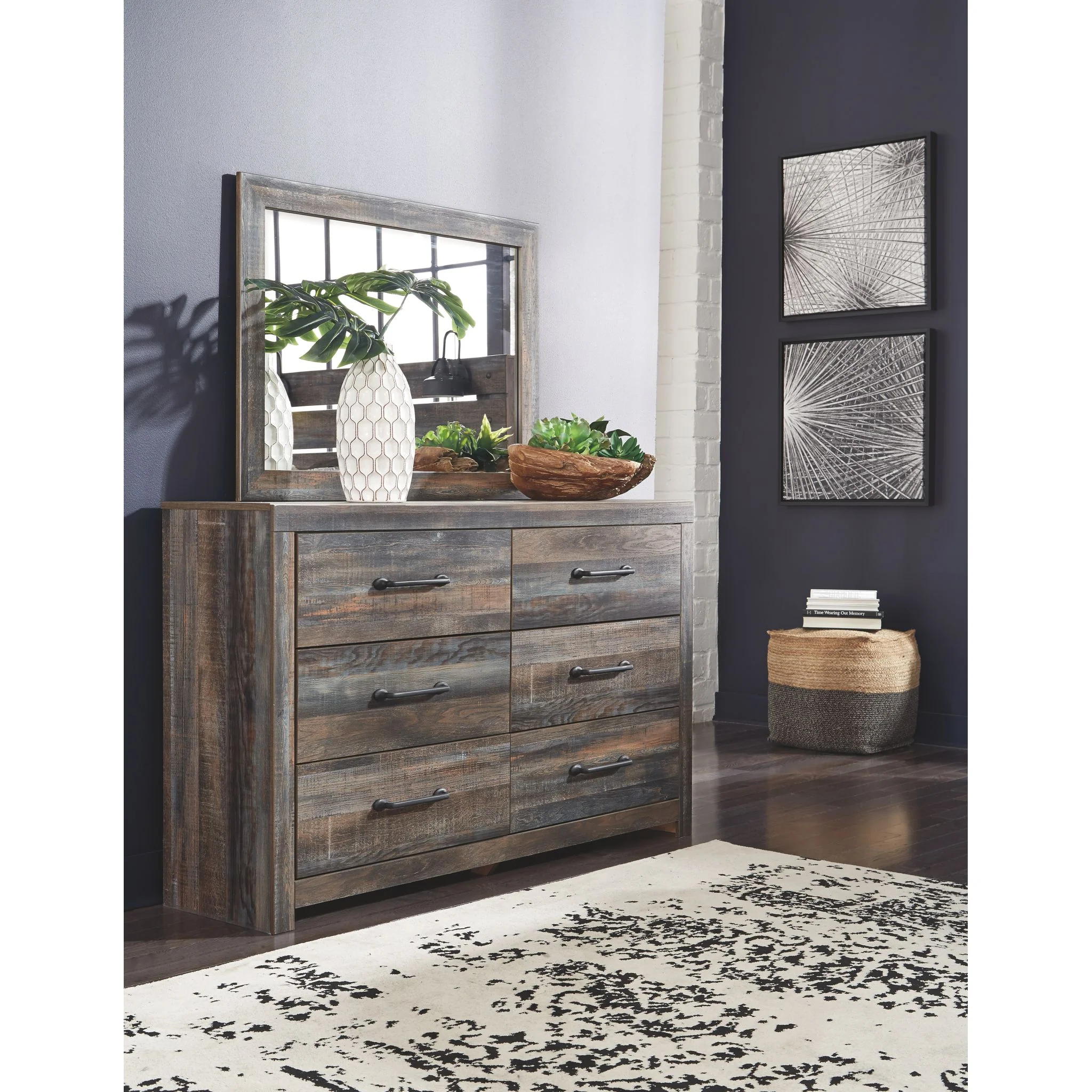 Drystan Dresser and Mirror - Multi - Image 2