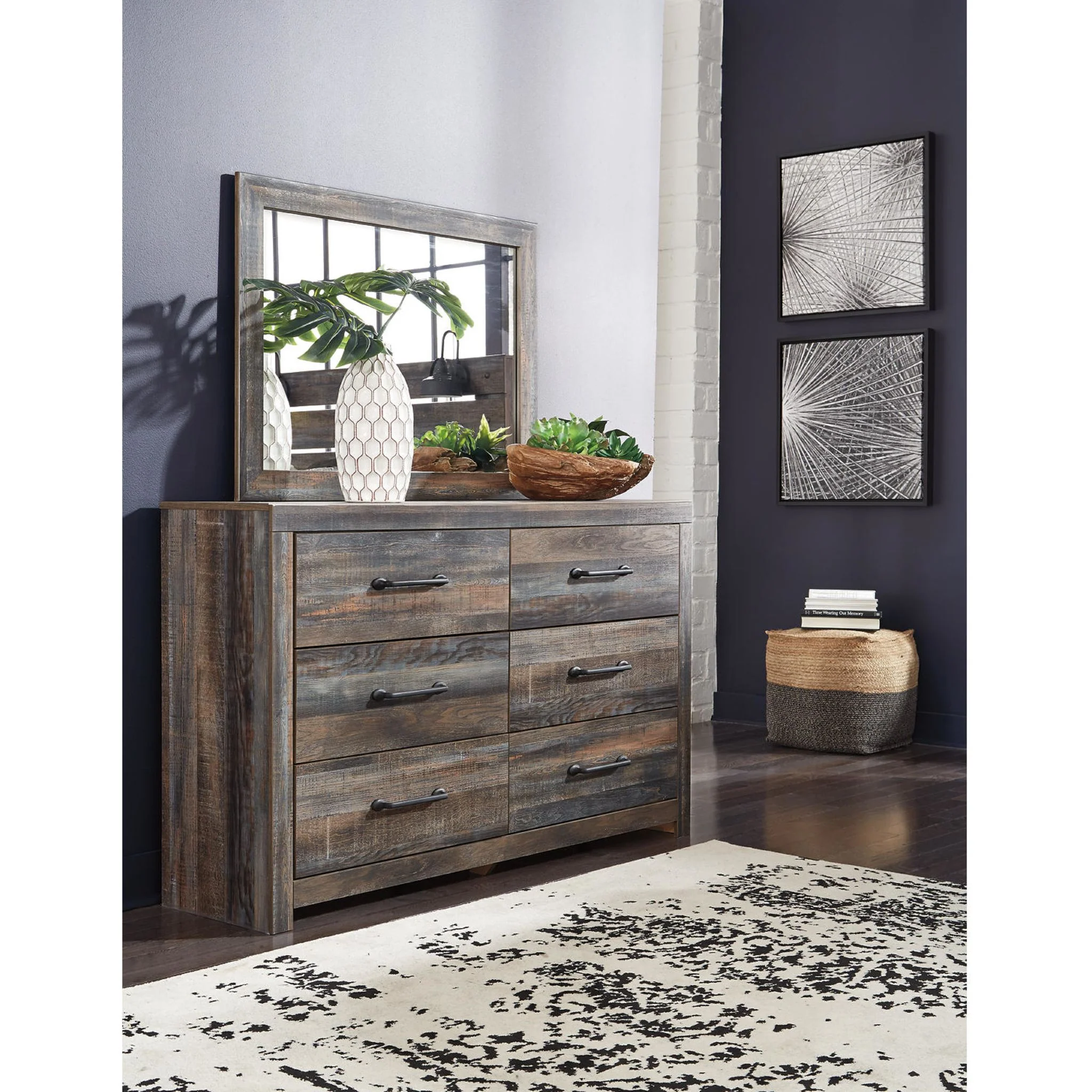 Drystan Dresser and Mirror - Multi - Image 9