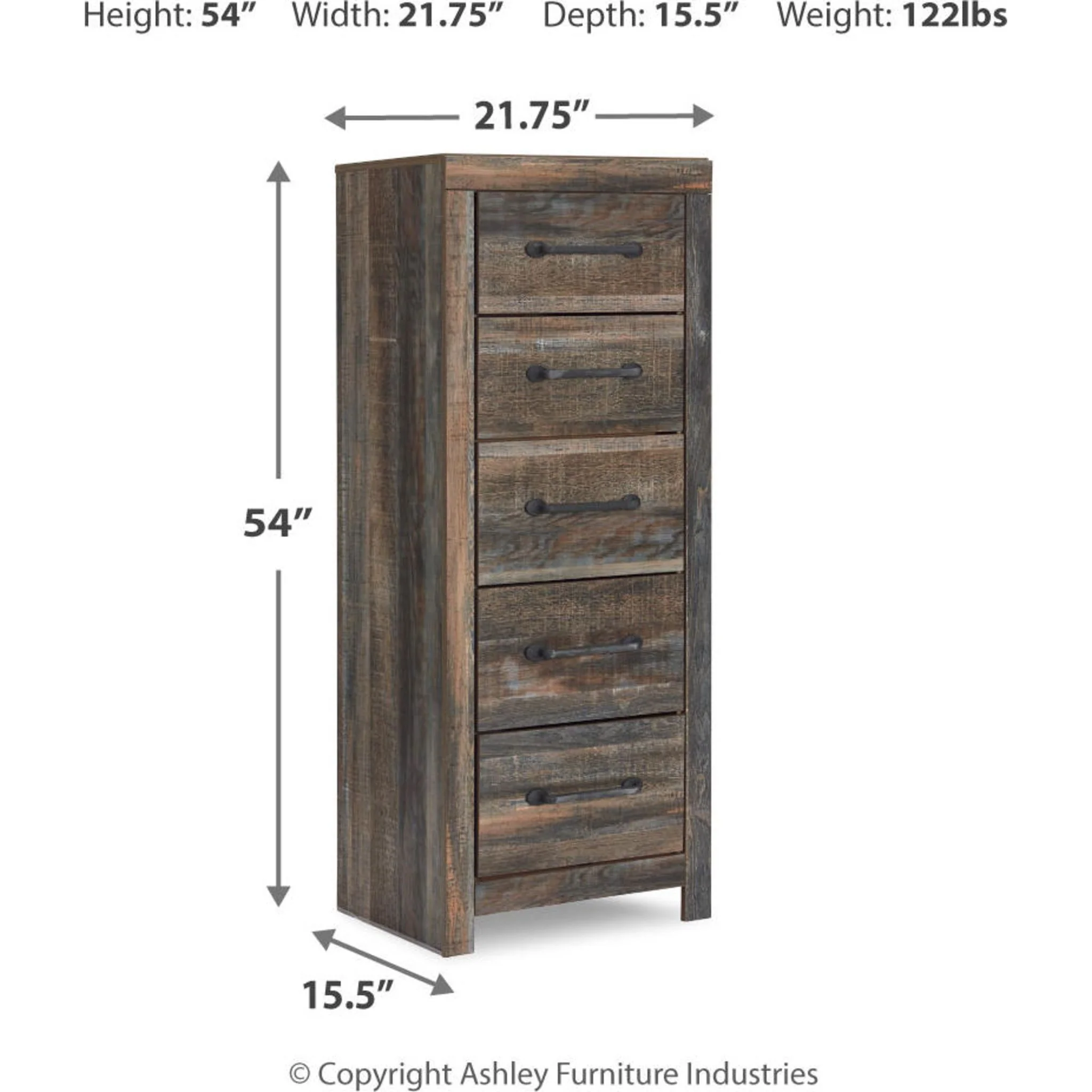 Drystan Narrow Chest - Multi - Image 10