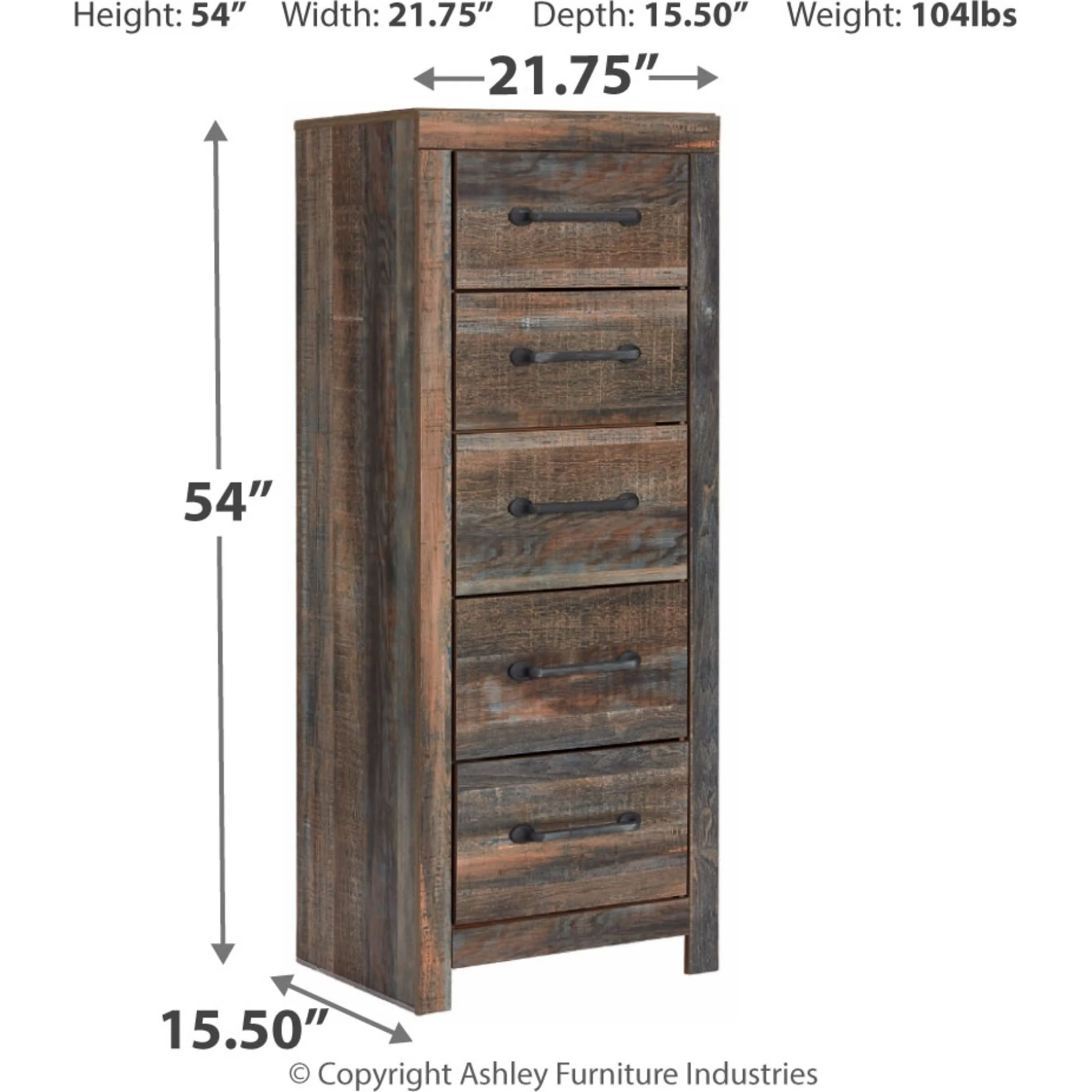 Drystan Narrow Chest - Multi - Image 6