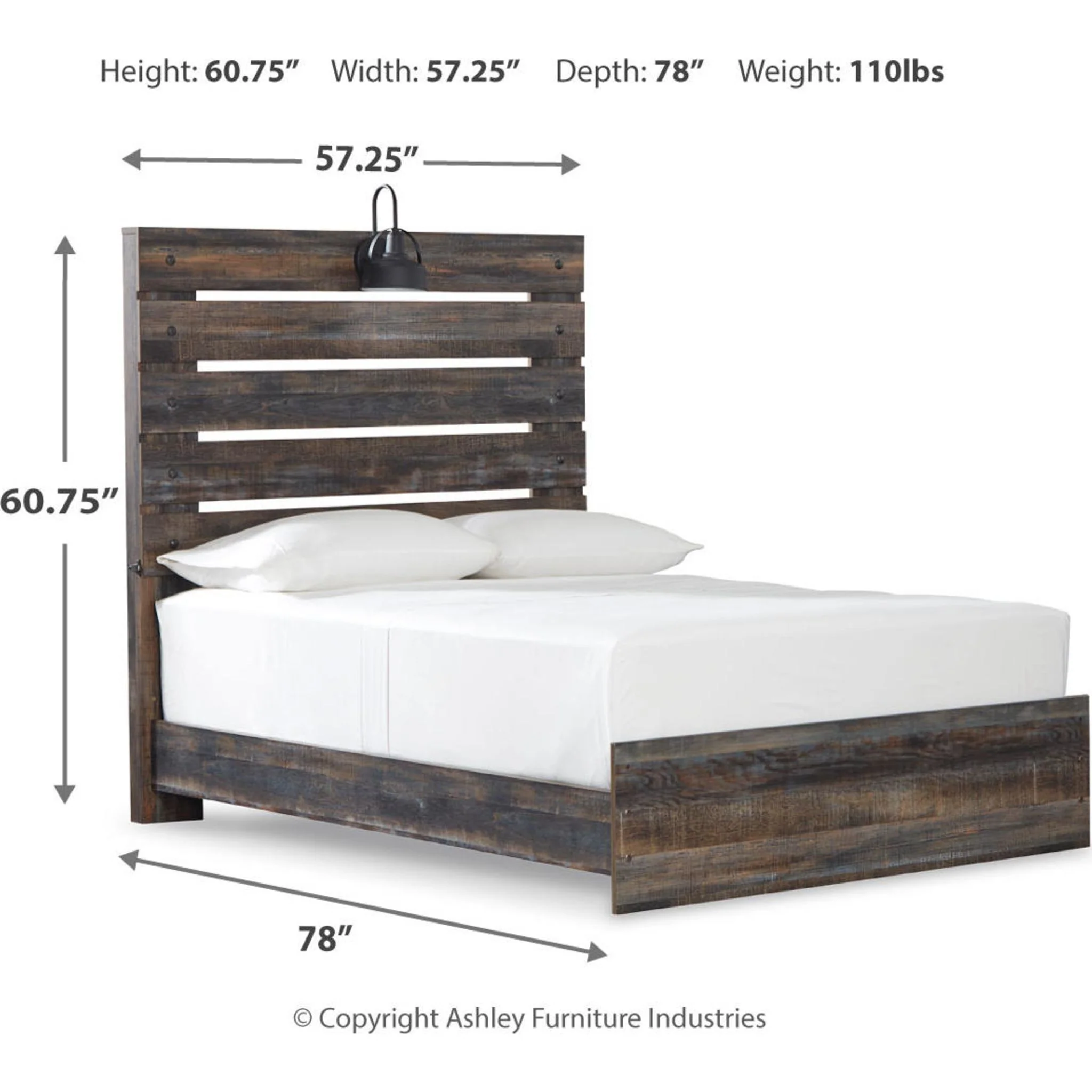 Drystan Panel Bed - Multi - Image 23