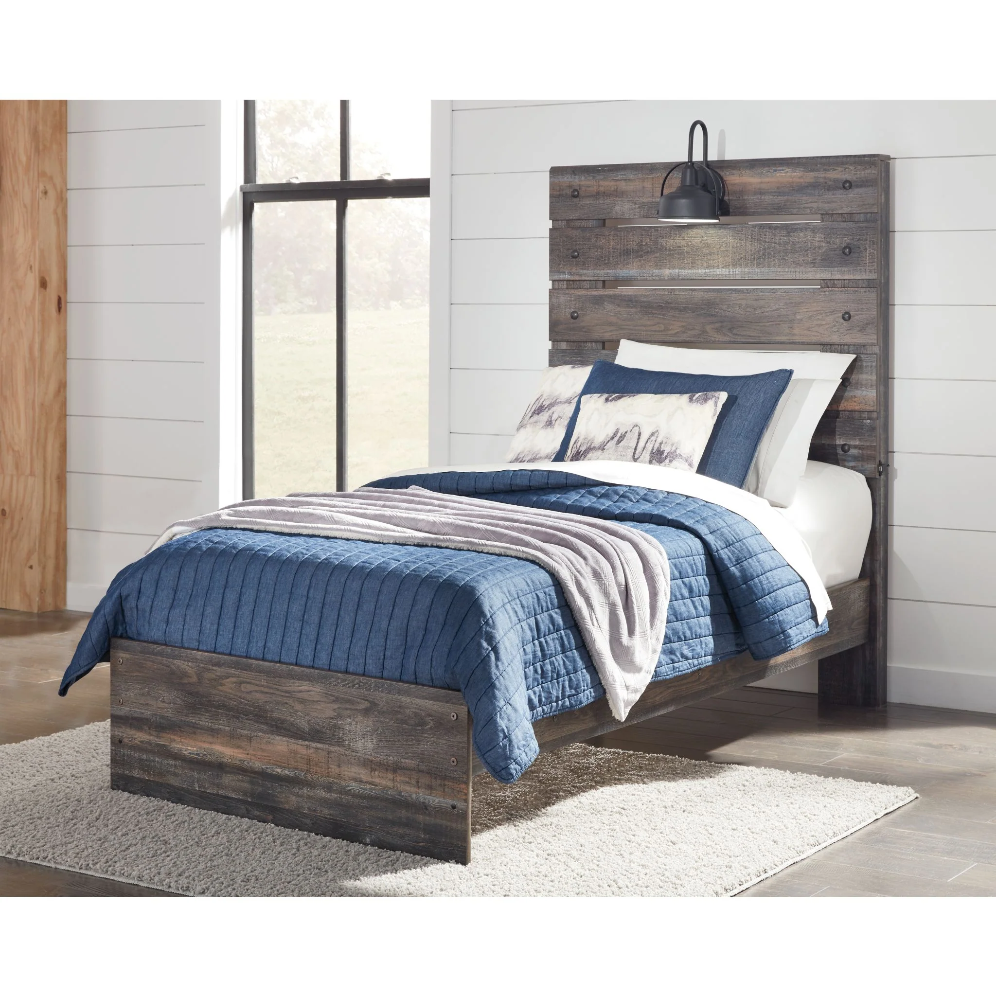 Drystan Panel Bed - Multi - Image 3