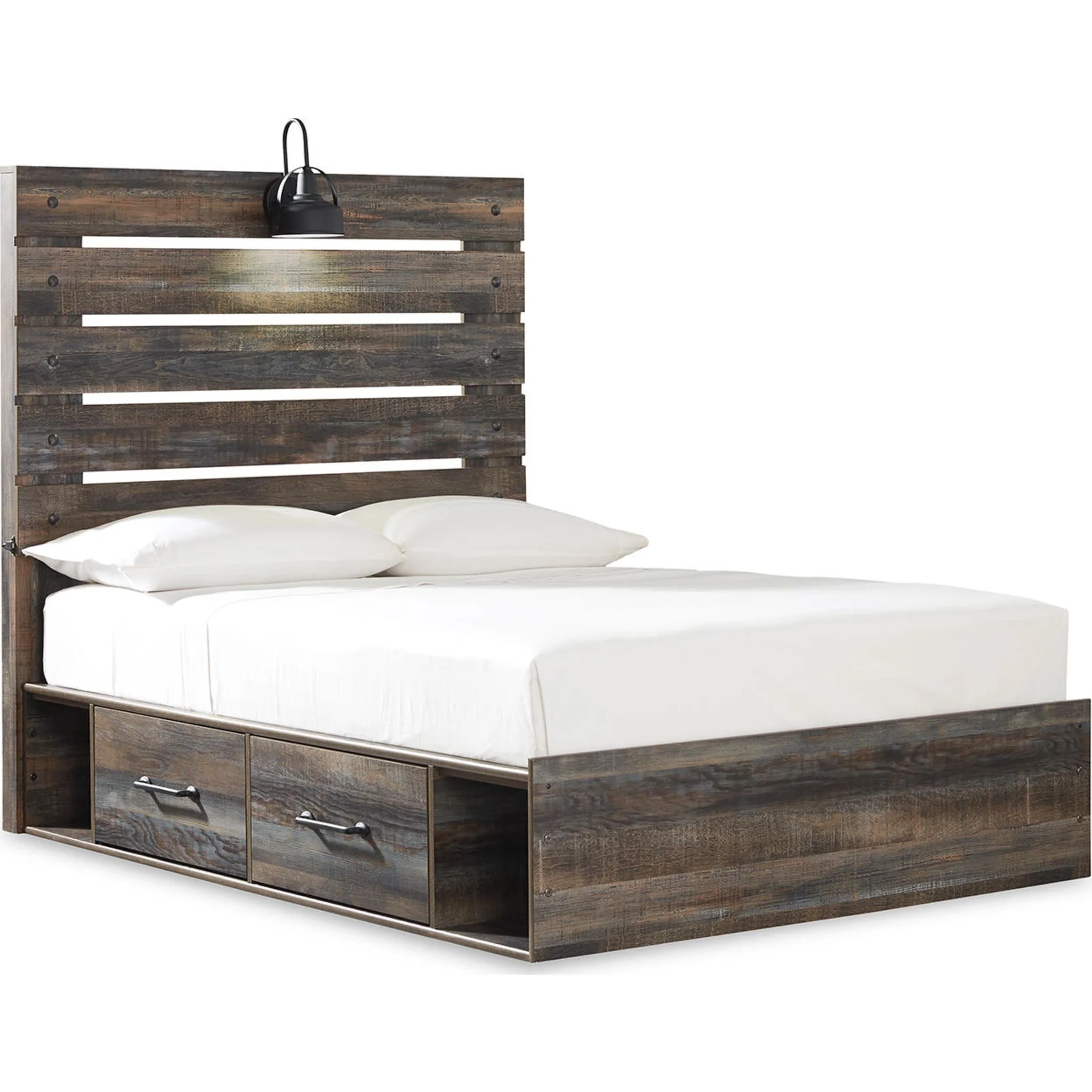 Drystan Panel Bed with 2 Drawer Storage - Multi - Image 72
