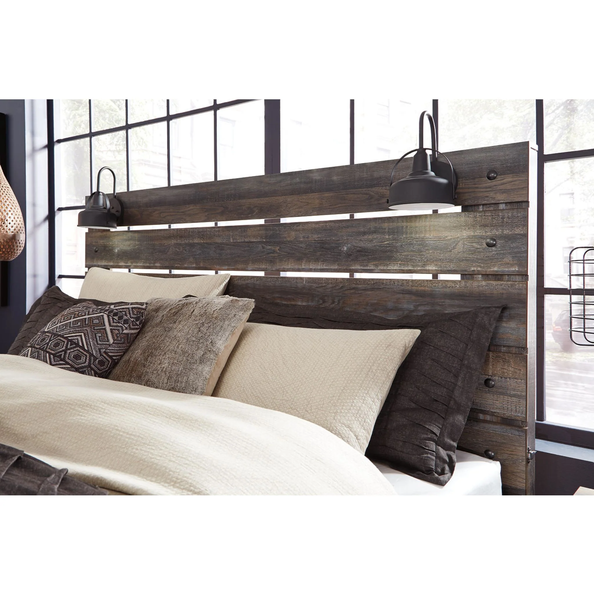 Drystan Panel Headboard - Multi - Image 10