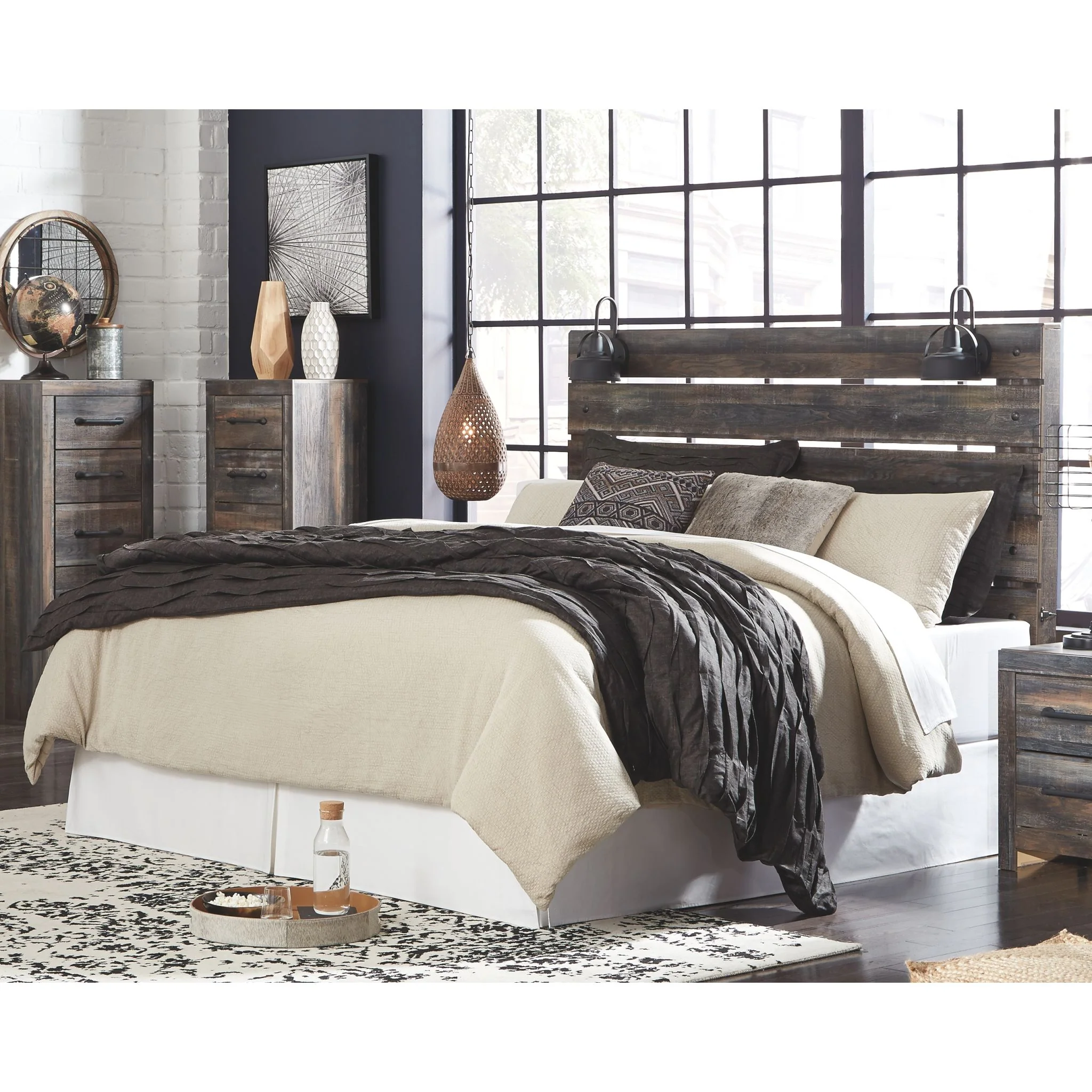 Drystan Panel Headboard - Multi - Image 14