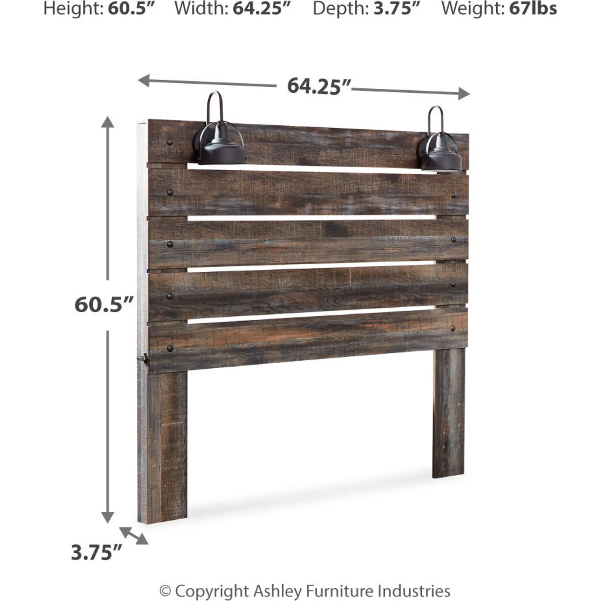 Drystan Panel Headboard - Multi - Image 22