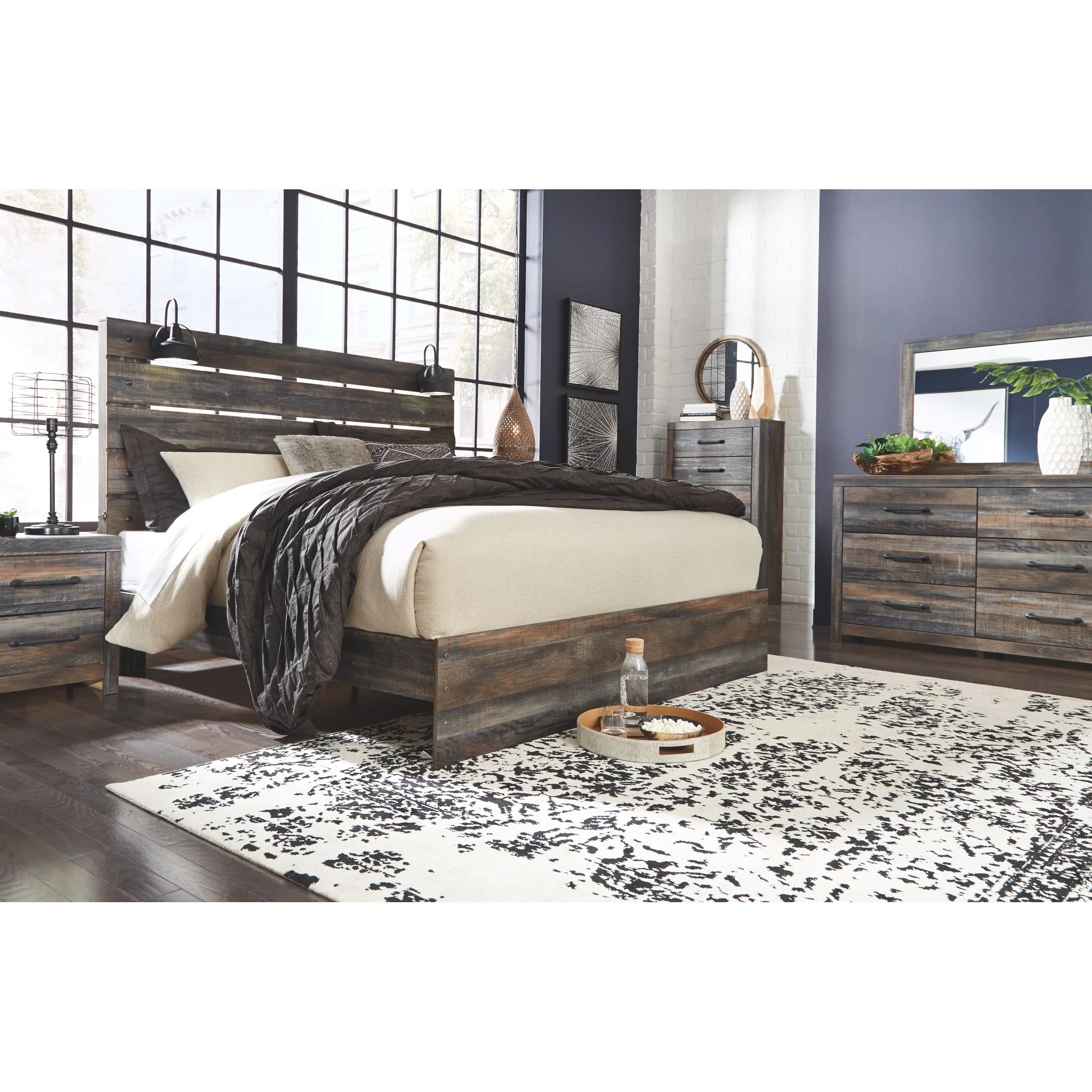 Drystan Panel Headboard - Multi - Image 29